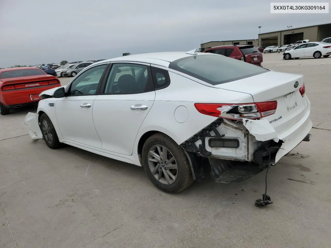 2019 Kia Optima Lx VIN: 5XXGT4L30KG309164 Lot: 79926654