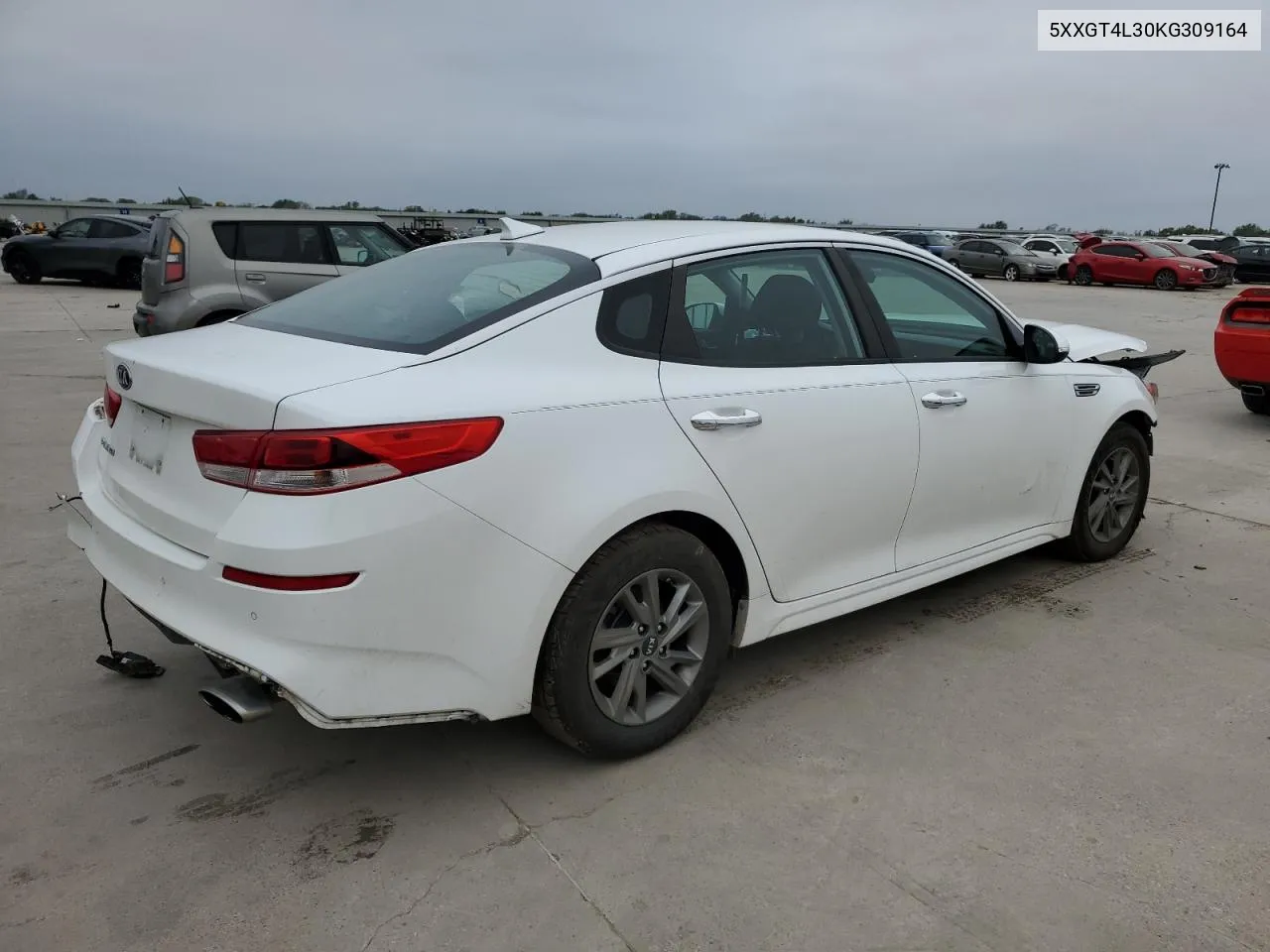 2019 Kia Optima Lx VIN: 5XXGT4L30KG309164 Lot: 79926654