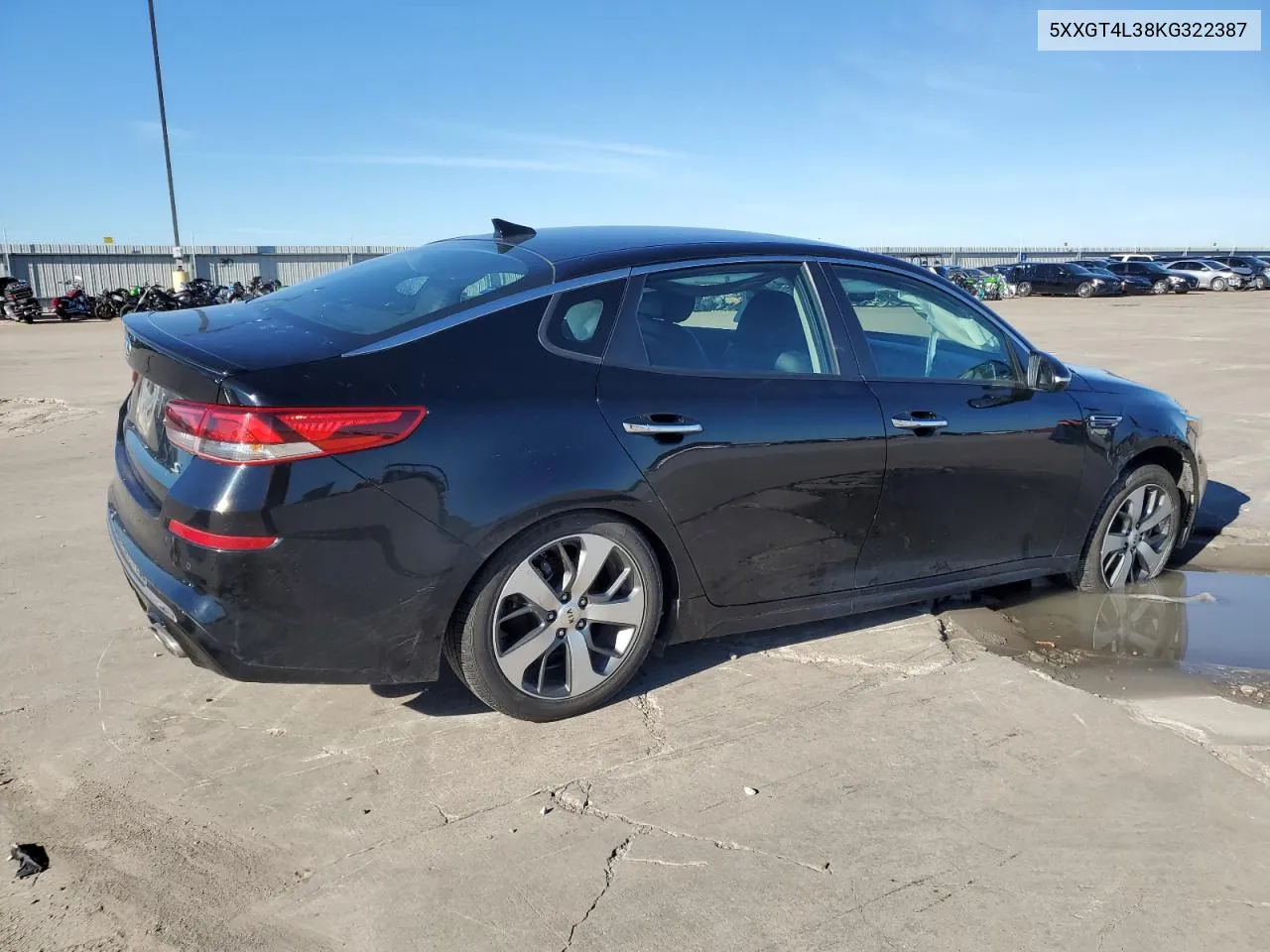 2019 Kia Optima Lx VIN: 5XXGT4L38KG322387 Lot: 80003164