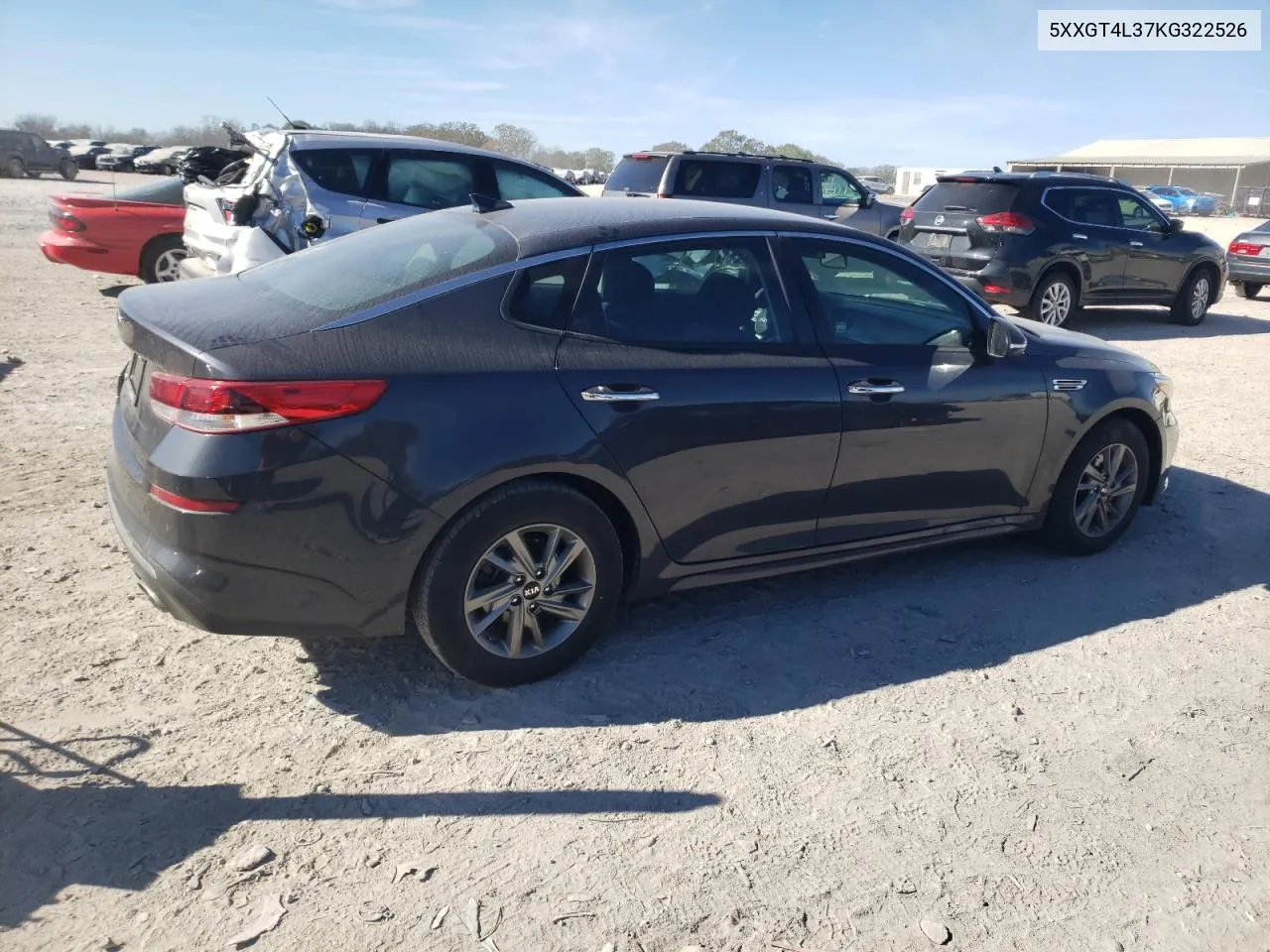 5XXGT4L37KG322526 2019 Kia Optima Lx