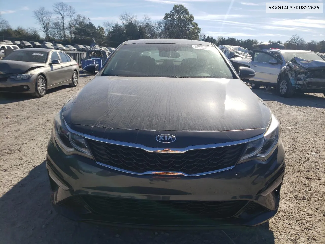 5XXGT4L37KG322526 2019 Kia Optima Lx