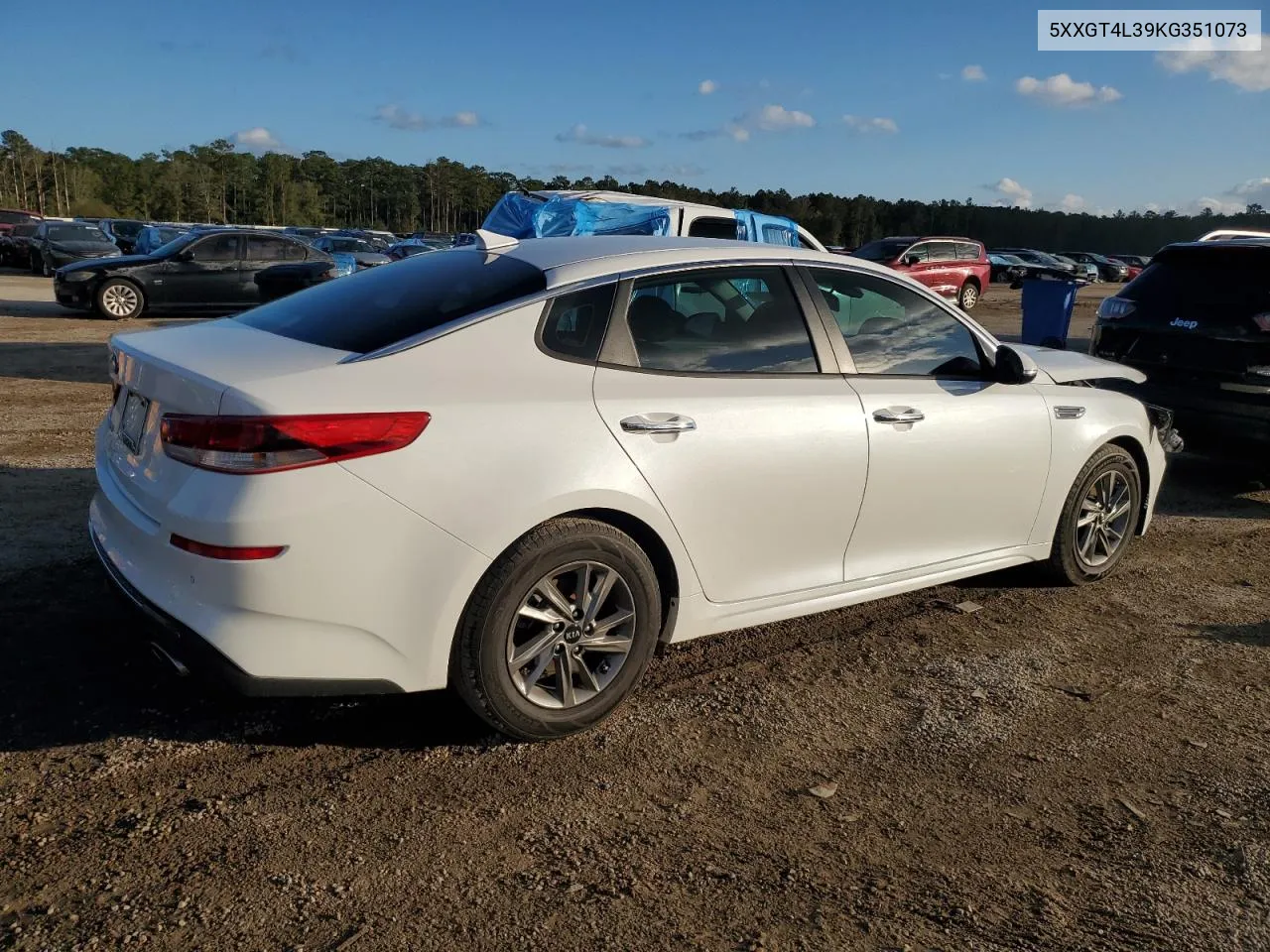 2019 Kia Optima Lx VIN: 5XXGT4L39KG351073 Lot: 80303934