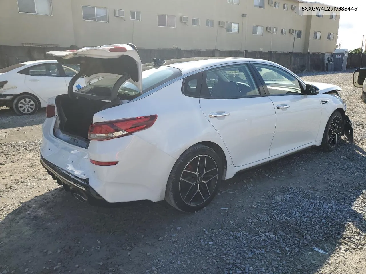 2019 Kia Optima Sx VIN: 5XXGW4L29KG334451 Lot: 80325584