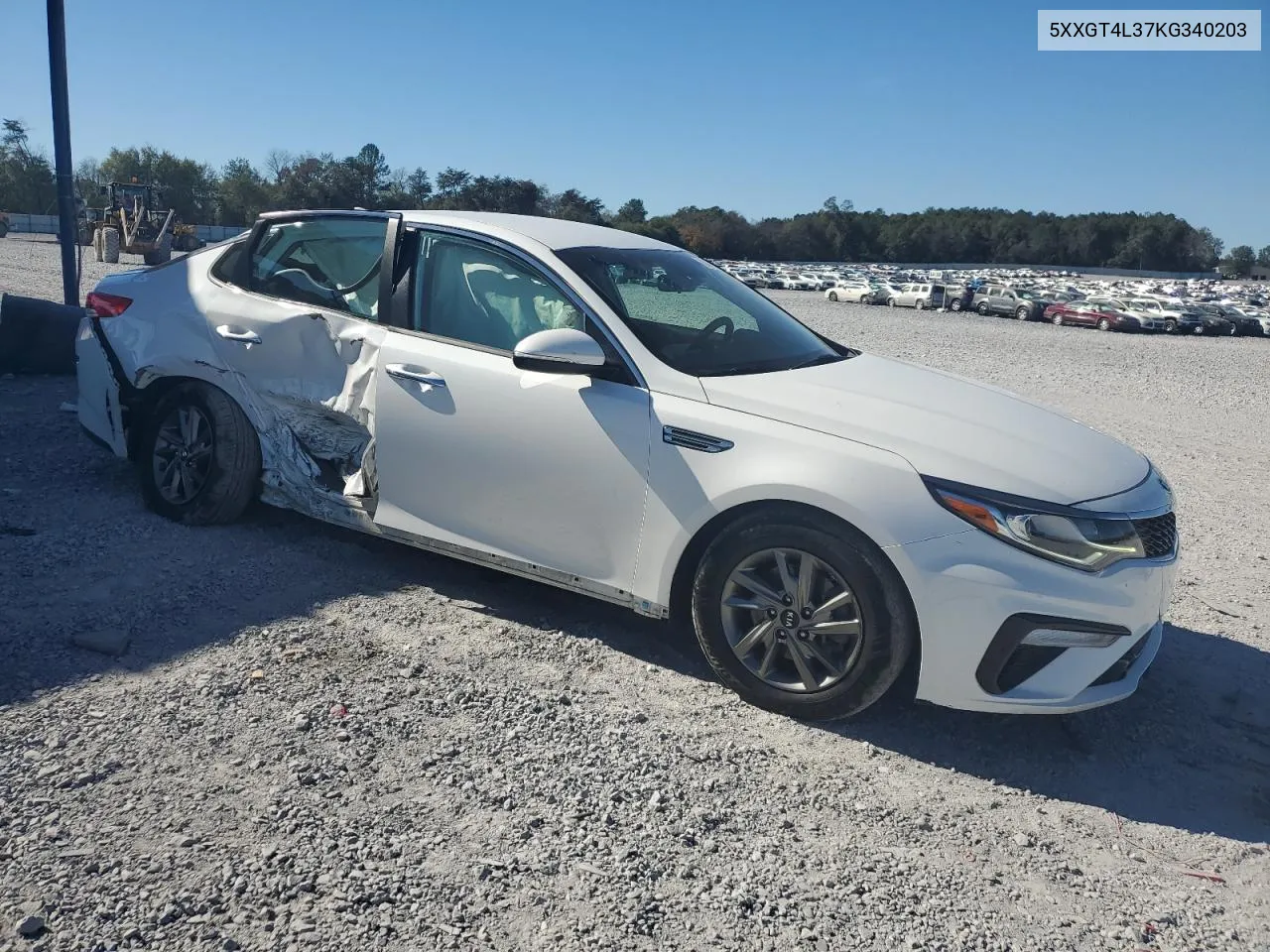 2019 Kia Optima Lx VIN: 5XXGT4L37KG340203 Lot: 80475574