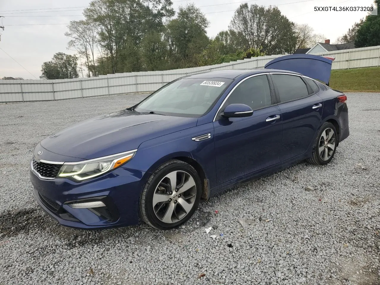 2019 Kia Optima Lx VIN: 5XXGT4L36KG373208 Lot: 80539934