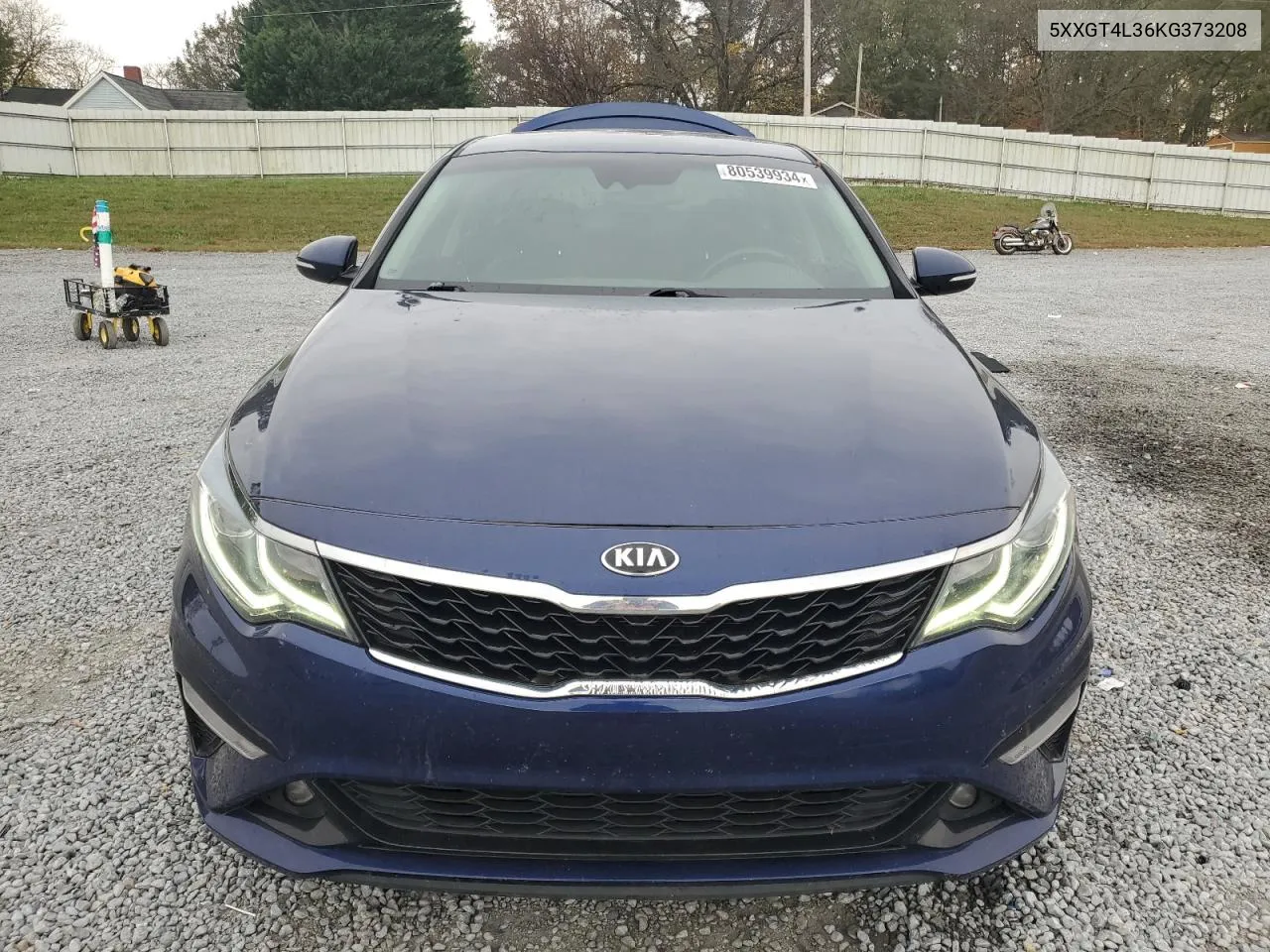 2019 Kia Optima Lx VIN: 5XXGT4L36KG373208 Lot: 80539934