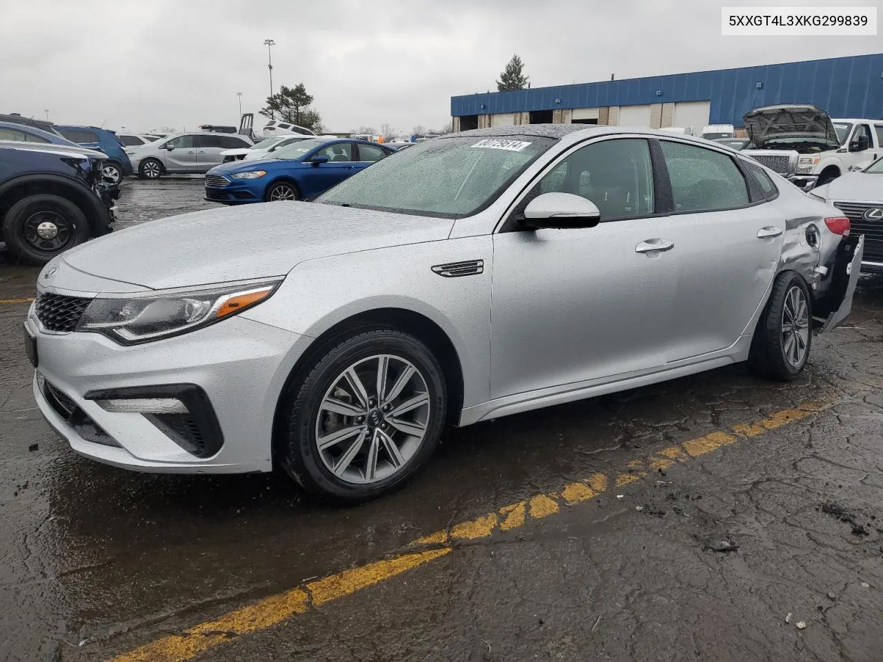 2019 Kia Optima Lx VIN: 5XXGT4L3XKG299839 Lot: 80729514