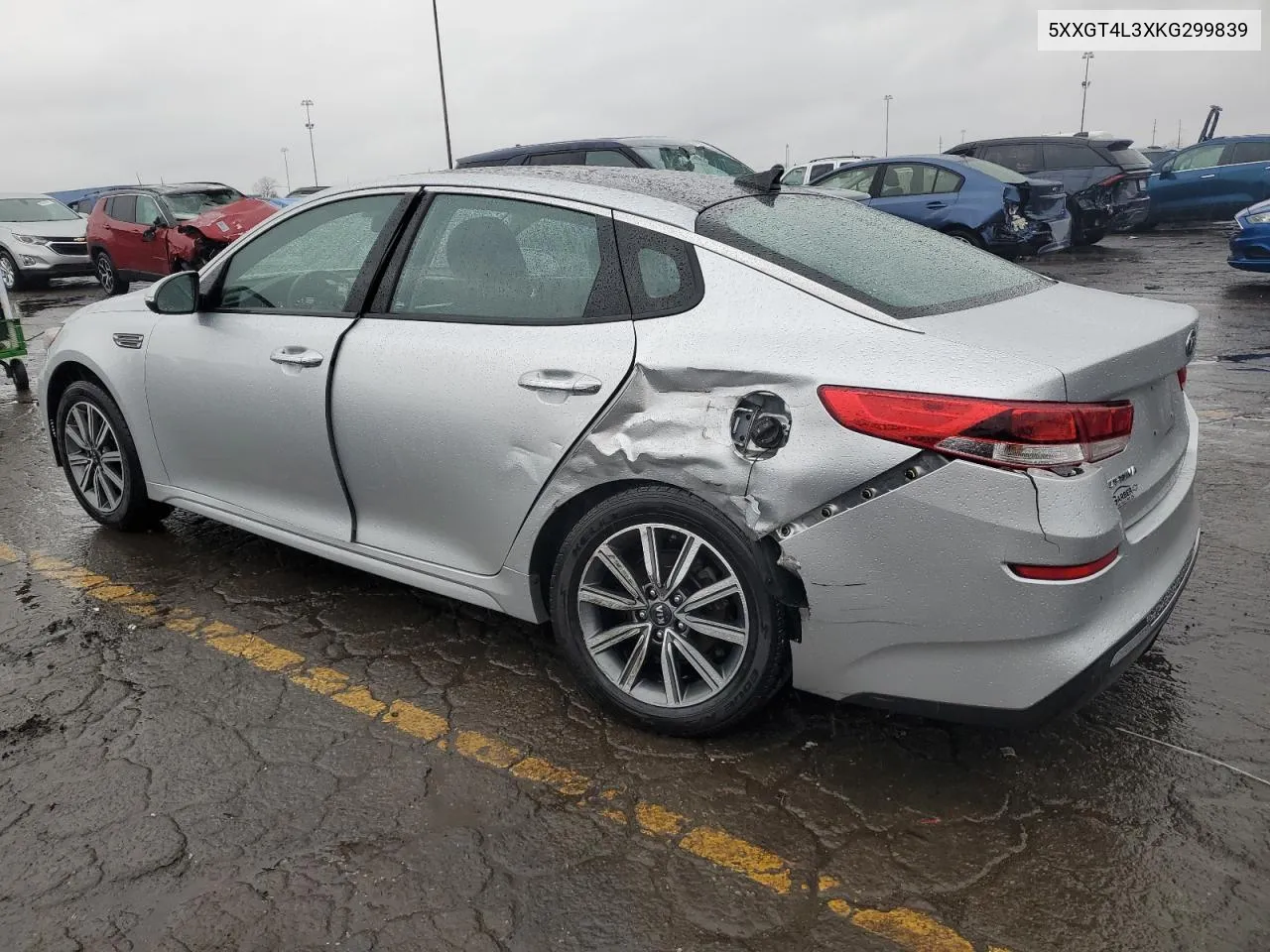 2019 Kia Optima Lx VIN: 5XXGT4L3XKG299839 Lot: 80729514