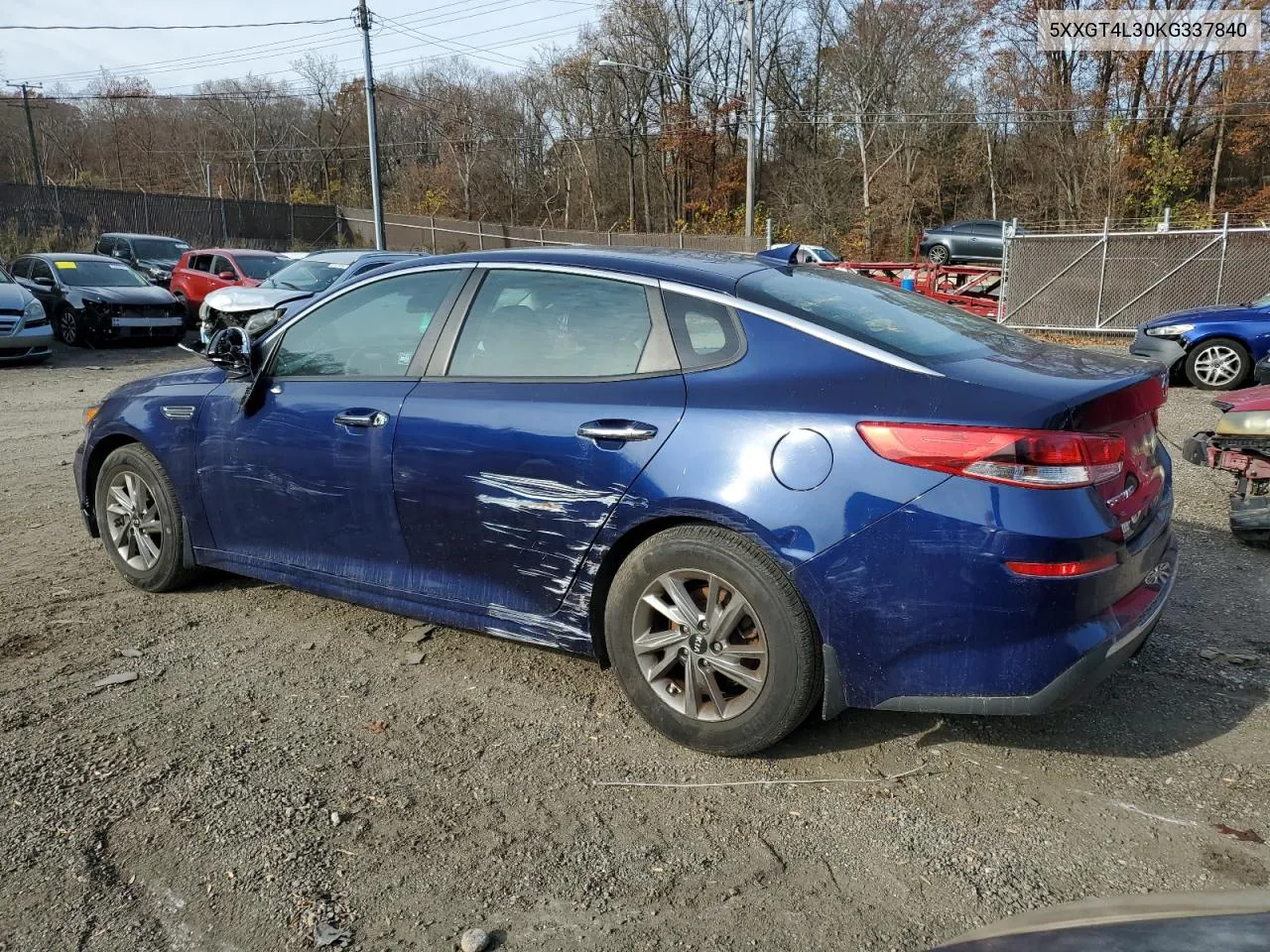 2019 Kia Optima Lx VIN: 5XXGT4L30KG337840 Lot: 80861744