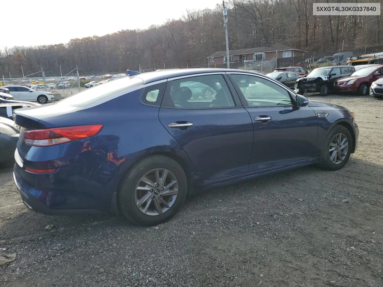 2019 Kia Optima Lx VIN: 5XXGT4L30KG337840 Lot: 80861744