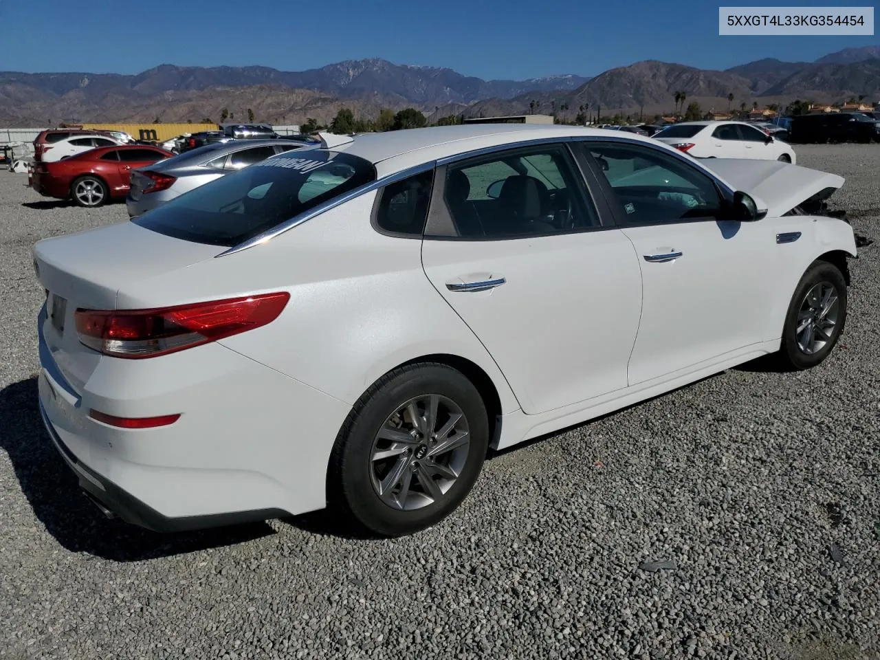 2019 Kia Optima Lx VIN: 5XXGT4L33KG354454 Lot: 81325794