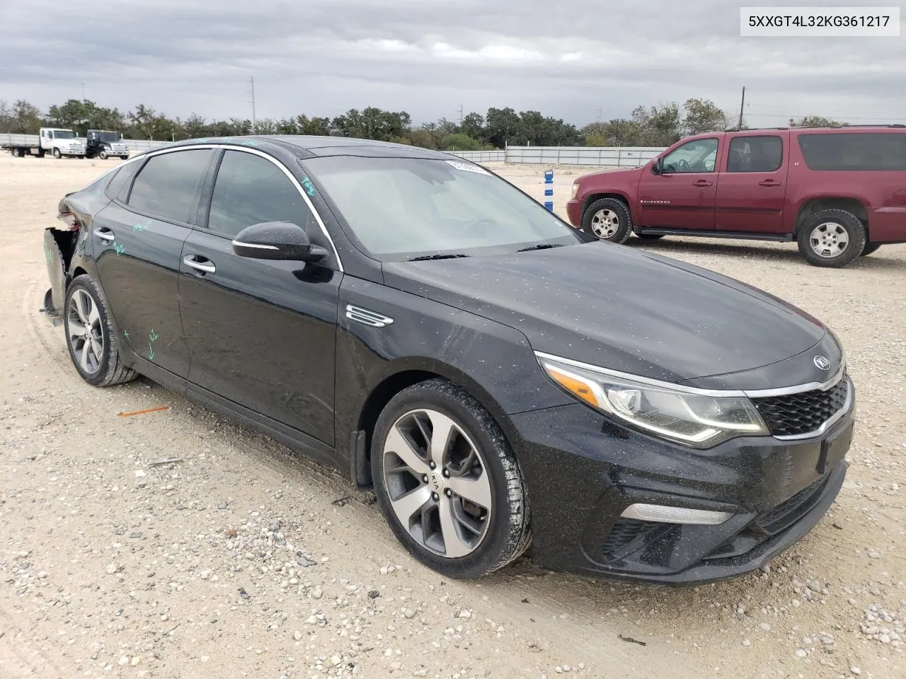 2019 Kia Optima Lx VIN: 5XXGT4L32KG361217 Lot: 81360614