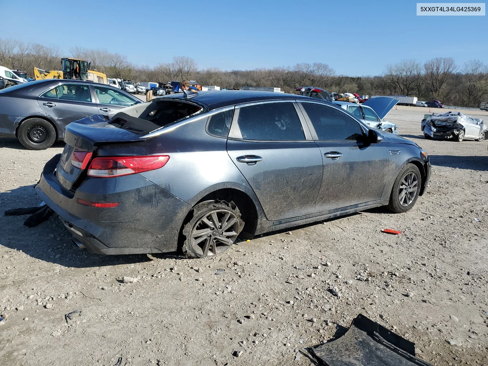 2020 Kia Optima Lx VIN: 5XXGT4L34LG425369 Lot: 48737494