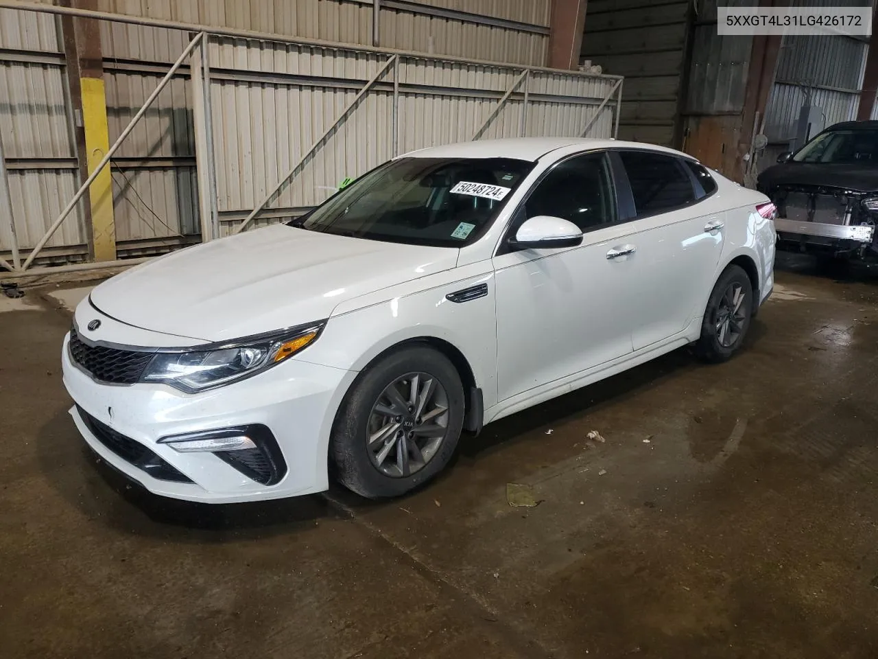 2020 Kia Optima Lx VIN: 5XXGT4L31LG426172 Lot: 50248724