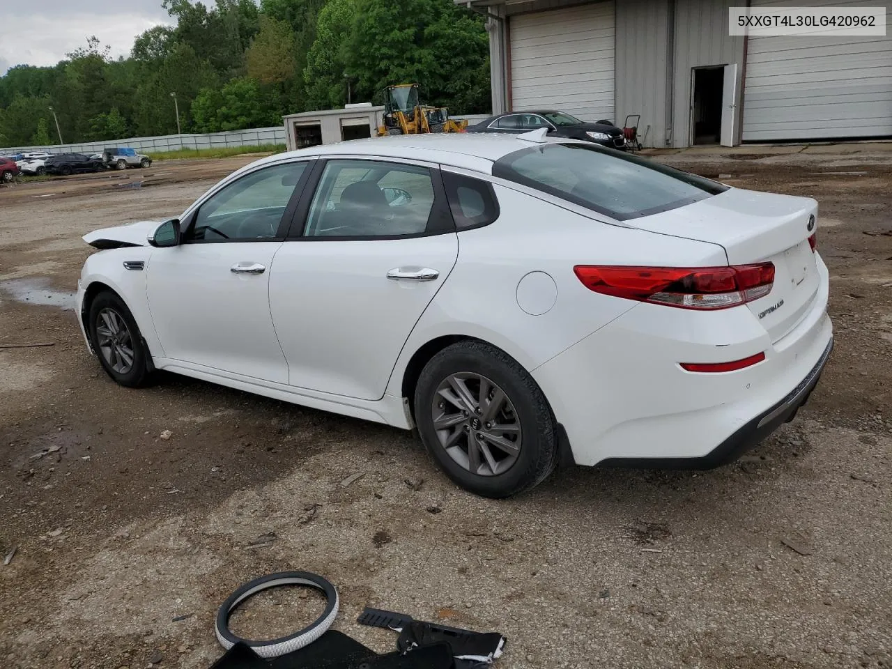 2020 Kia Optima Lx VIN: 5XXGT4L30LG420962 Lot: 53356084