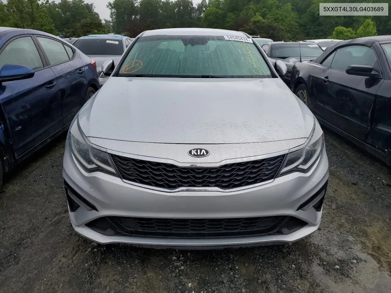 5XXGT4L30LG403689 2020 Kia Optima Lx