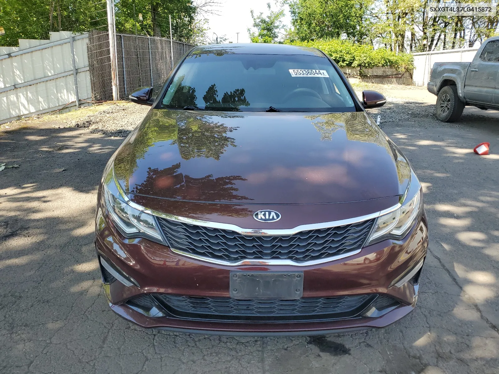 5XXGT4L37LG415872 2020 Kia Optima Lx