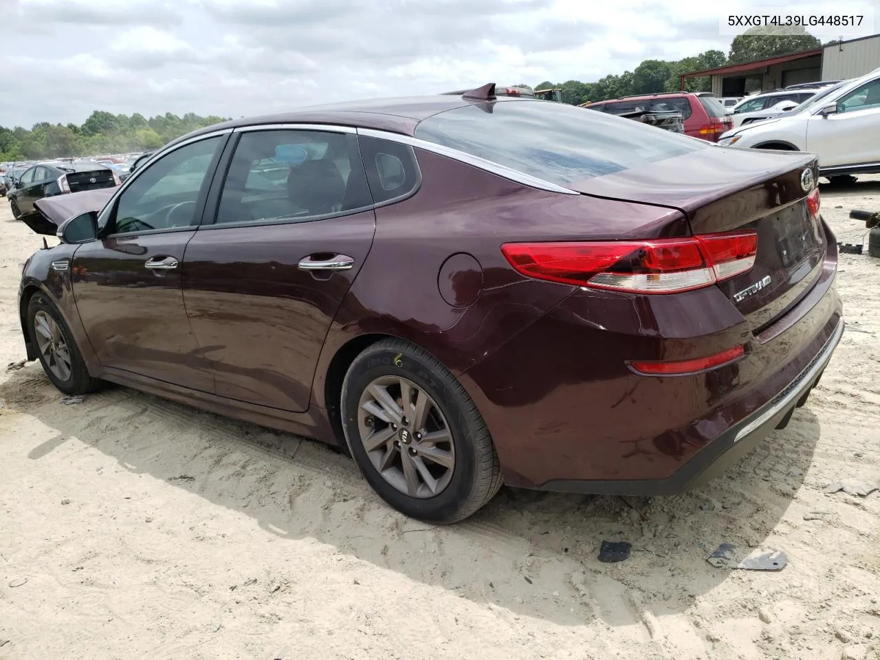 2020 Kia Optima Lx VIN: 5XXGT4L39LG448517 Lot: 58136644