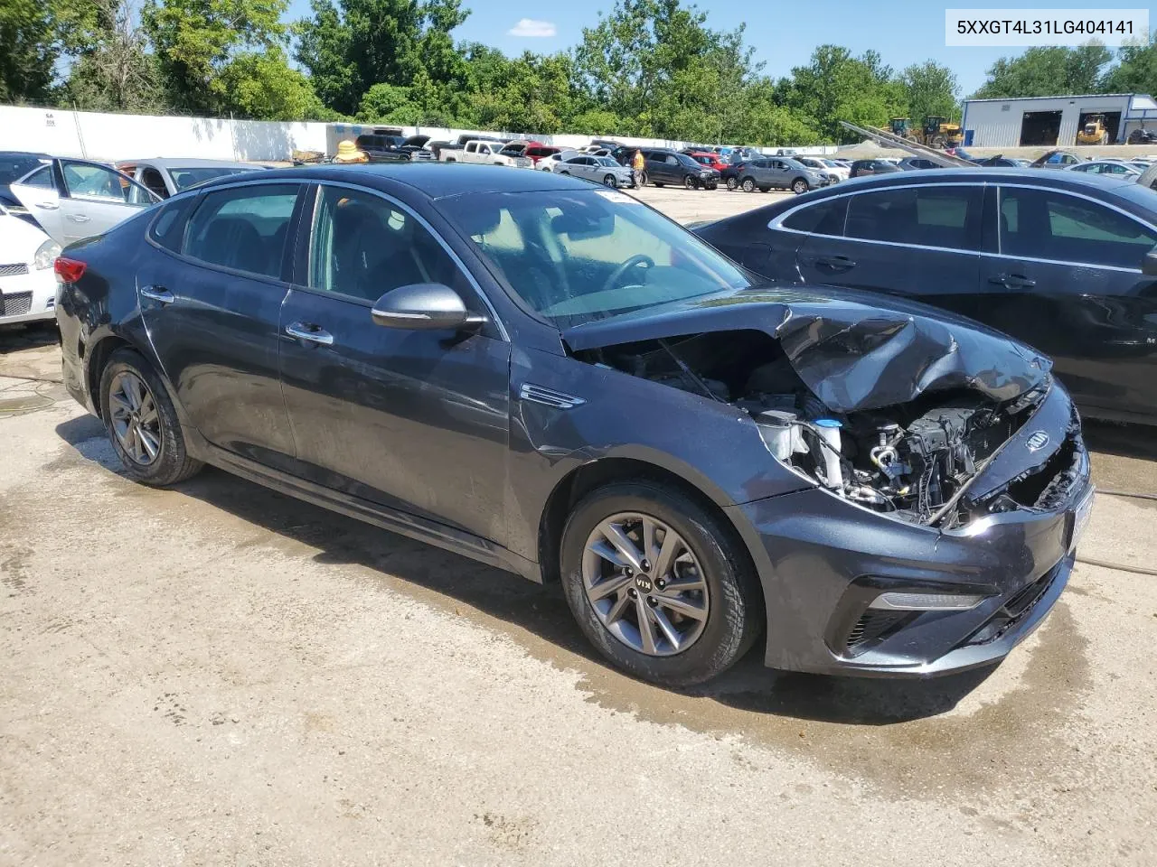 5XXGT4L31LG404141 2020 Kia Optima Lx