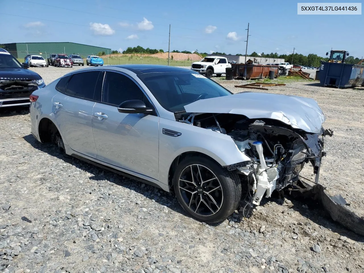 5XXGT4L37LG441436 2020 Kia Optima Lx