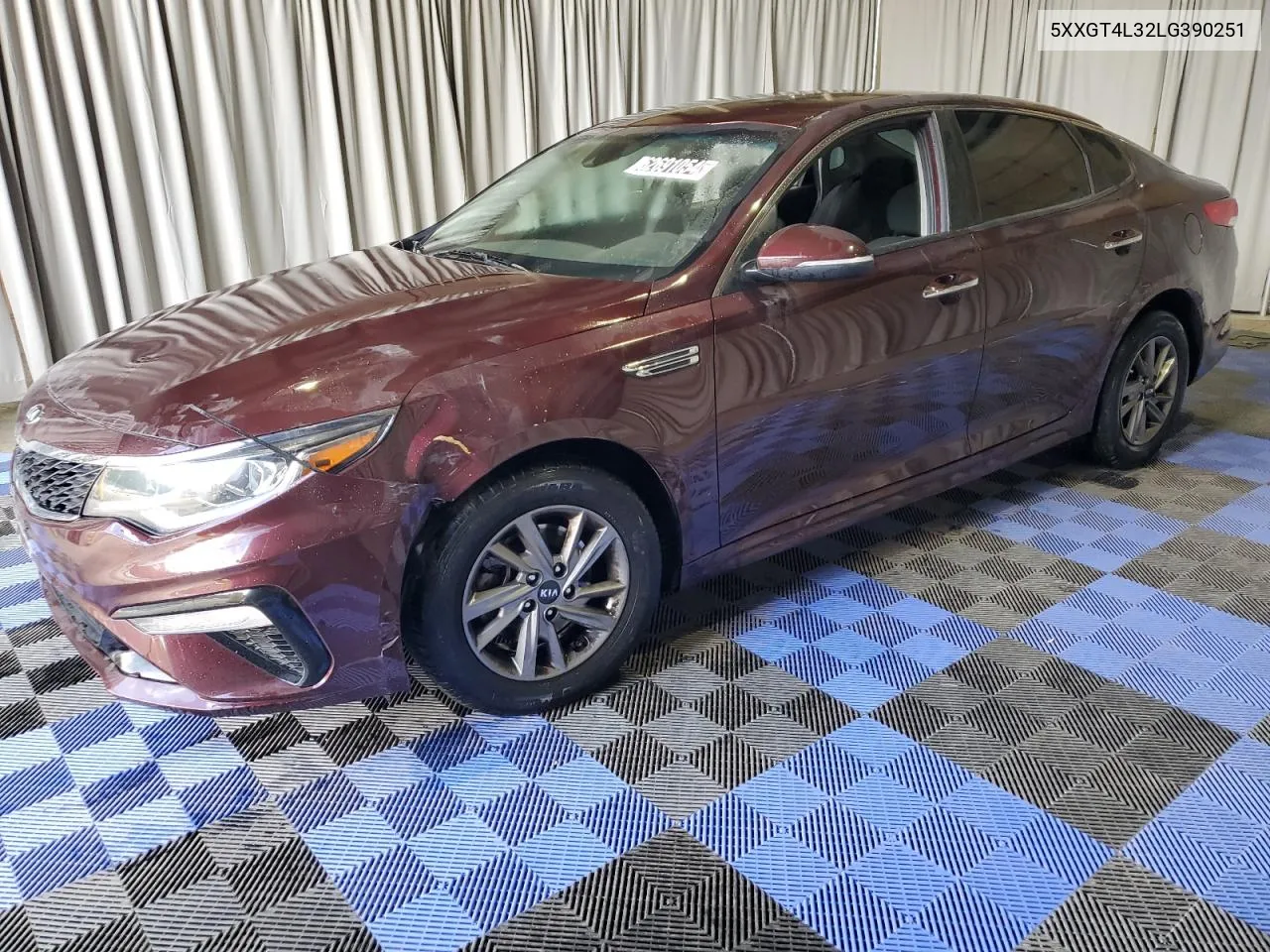 2020 Kia Optima Lx VIN: 5XXGT4L32LG390251 Lot: 62691054