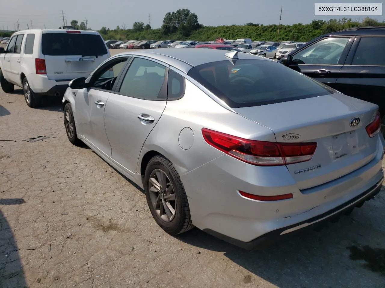 2020 Kia Optima Lx VIN: 5XXGT4L31LG388104 Lot: 63317184