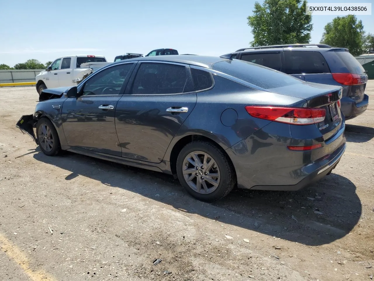 2020 Kia Optima Lx VIN: 5XXGT4L39LG438506 Lot: 63687844