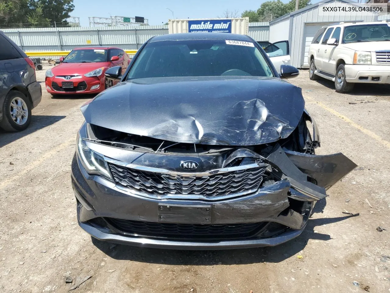 5XXGT4L39LG438506 2020 Kia Optima Lx