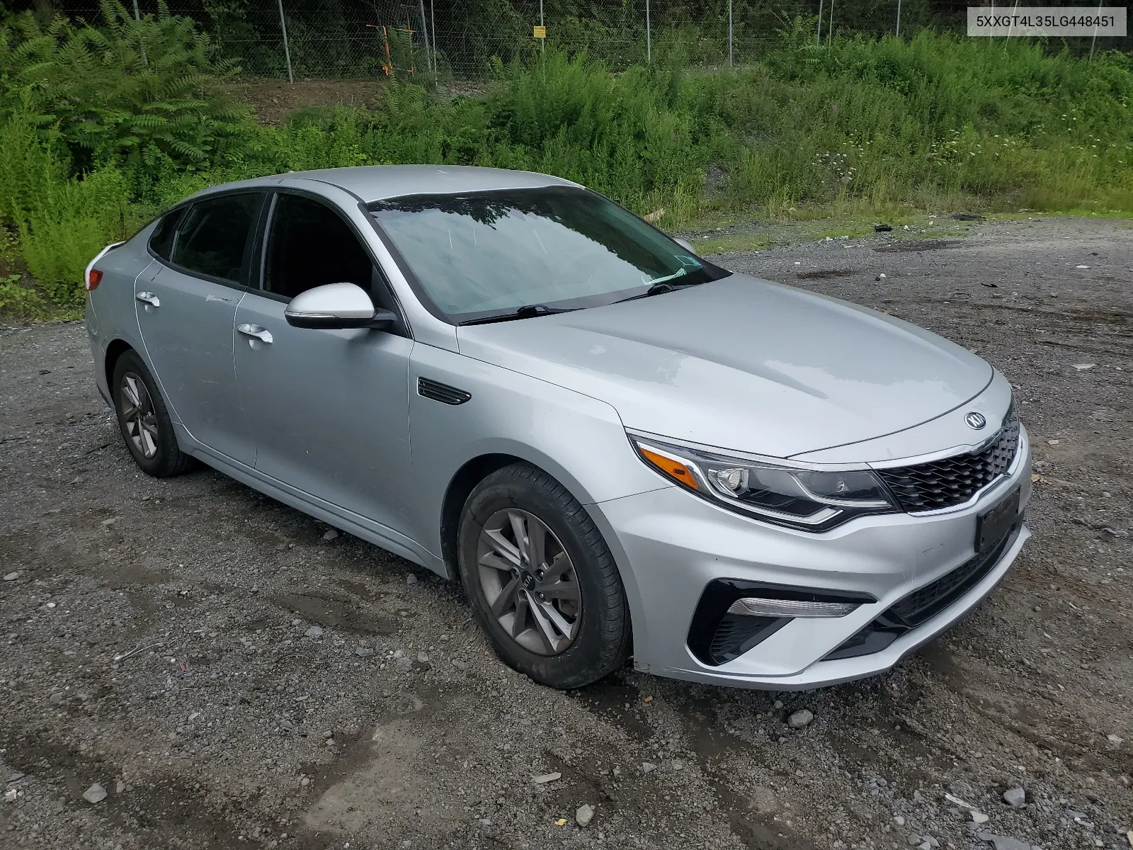 2020 Kia Optima Lx VIN: 5XXGT4L35LG448451 Lot: 63950204