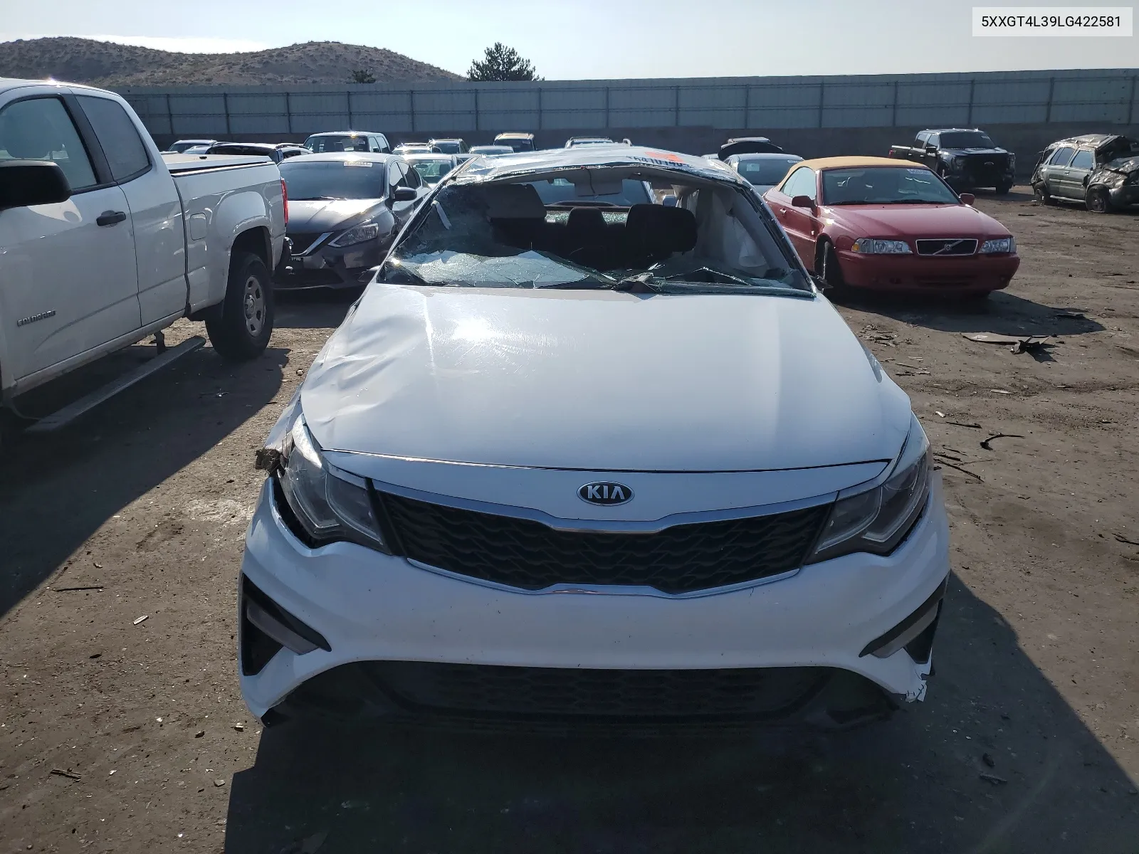 5XXGT4L39LG422581 2020 Kia Optima Lx