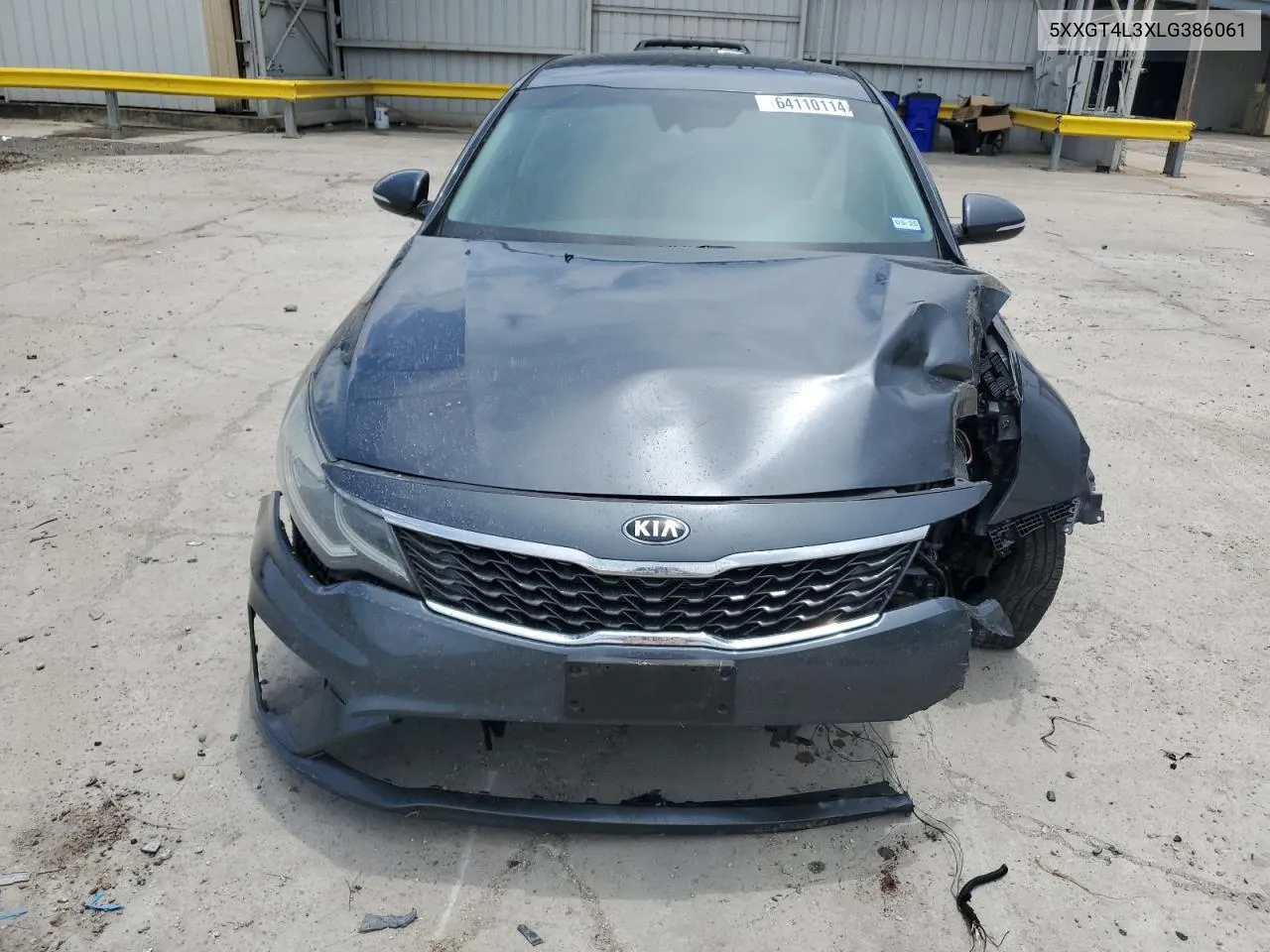 2020 Kia Optima Lx VIN: 5XXGT4L3XLG386061 Lot: 64110114