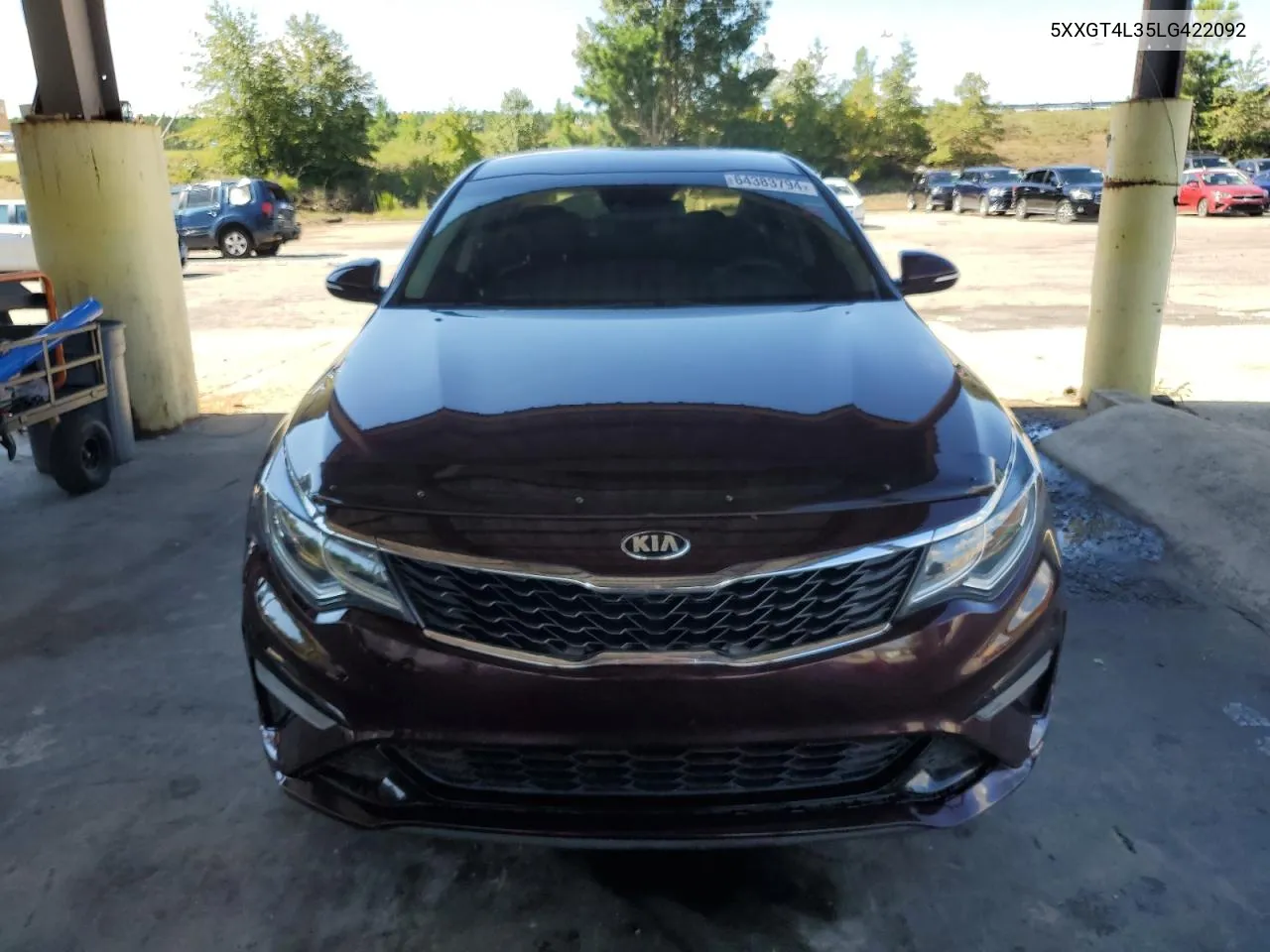 5XXGT4L35LG422092 2020 Kia Optima Lx