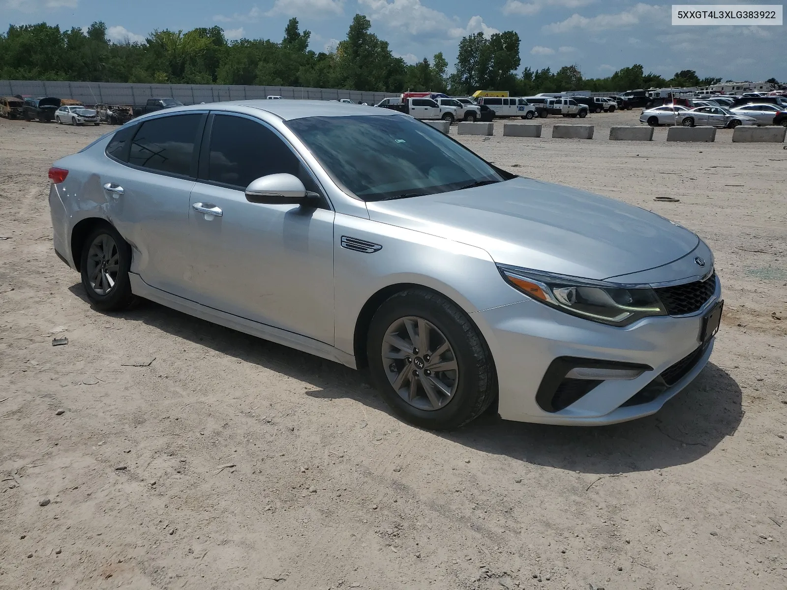 2020 Kia Optima Lx VIN: 5XXGT4L3XLG383922 Lot: 64392374