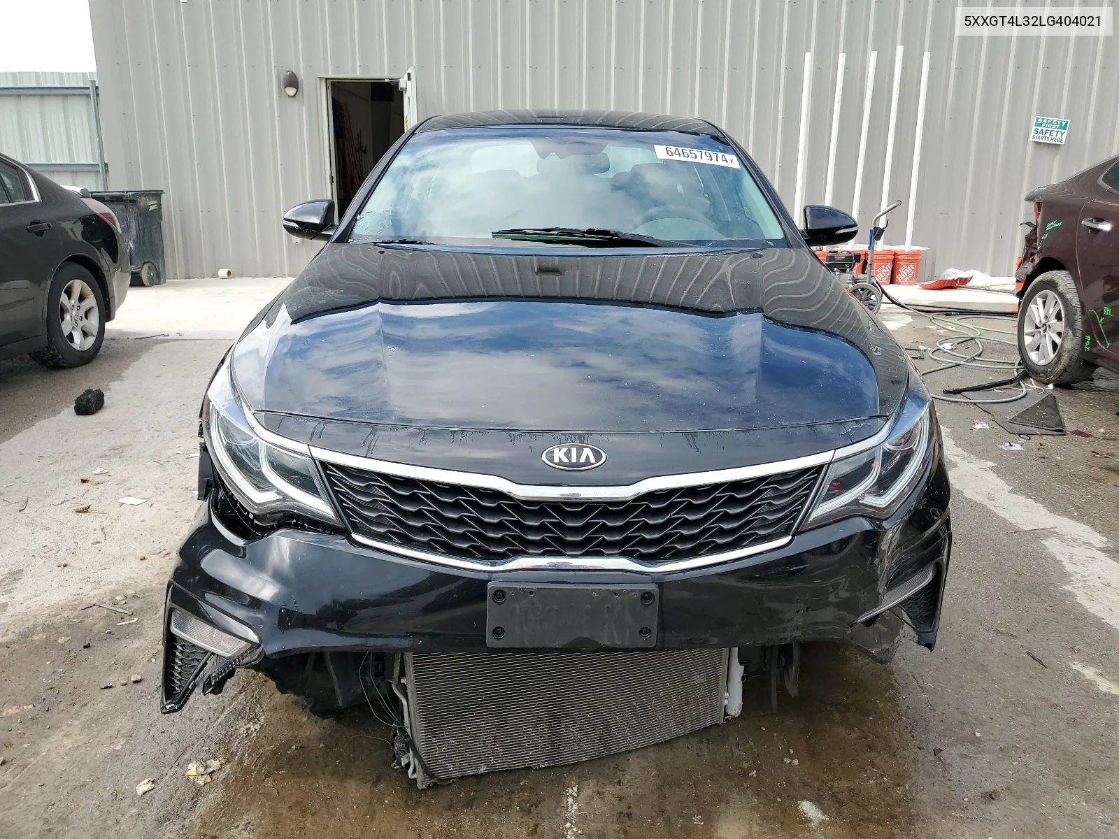 2020 Kia Optima Lx VIN: 5XXGT4L32LG404021 Lot: 64657974