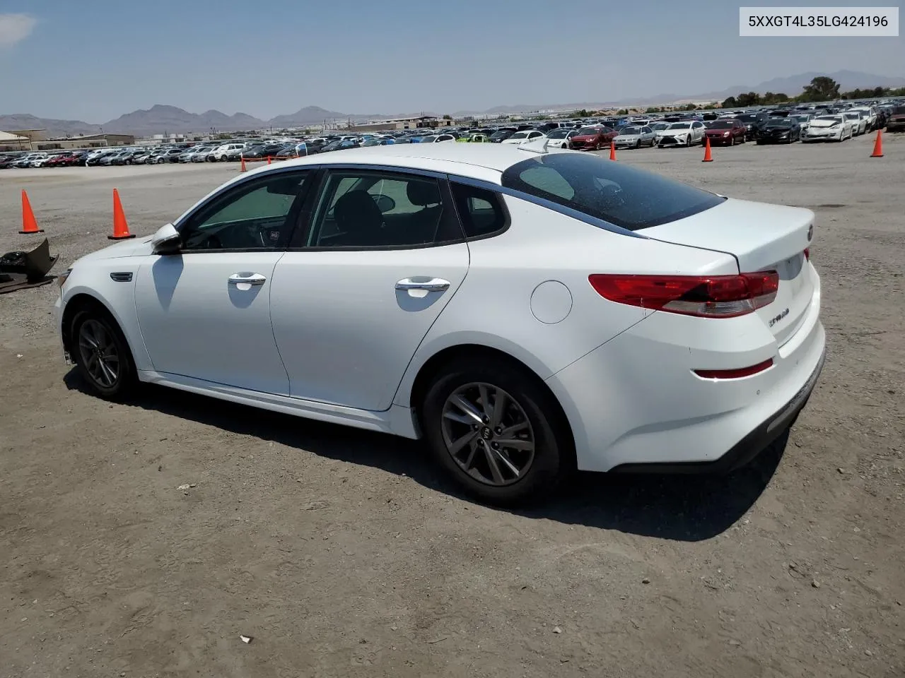 2020 Kia Optima Lx VIN: 5XXGT4L35LG424196 Lot: 64787194