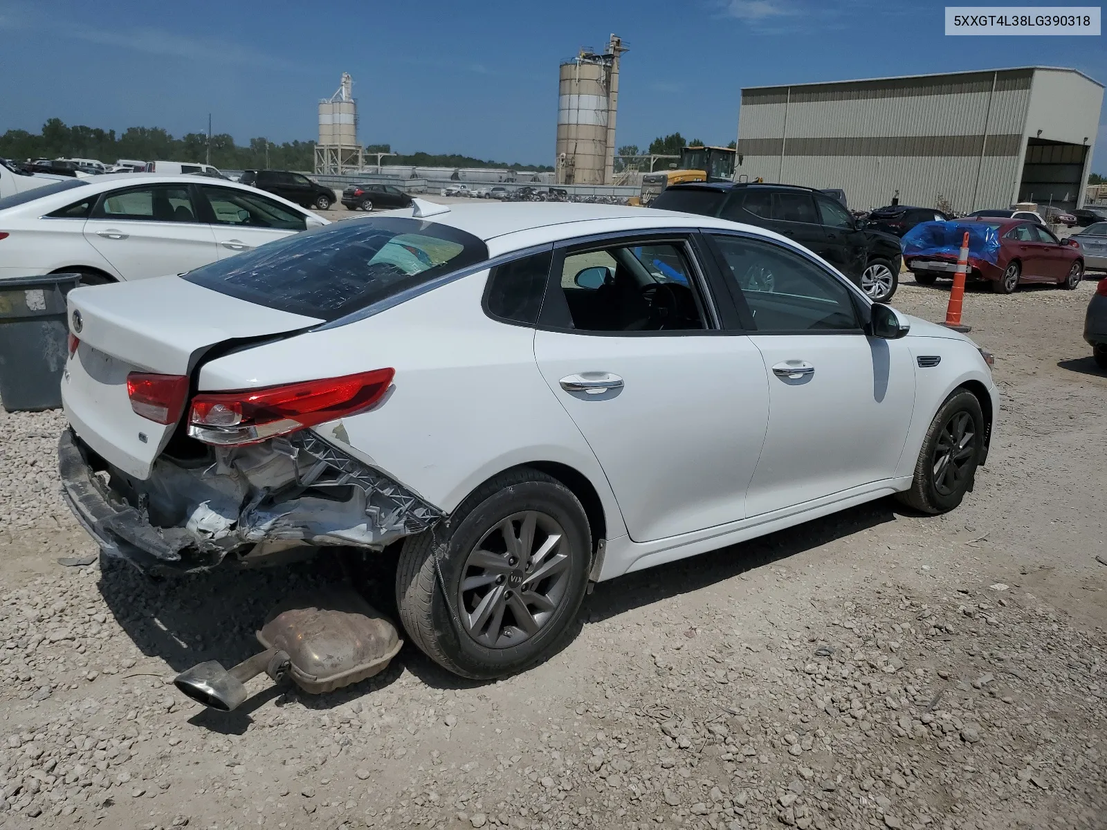 2020 Kia Optima Lx VIN: 5XXGT4L38LG390318 Lot: 65154534