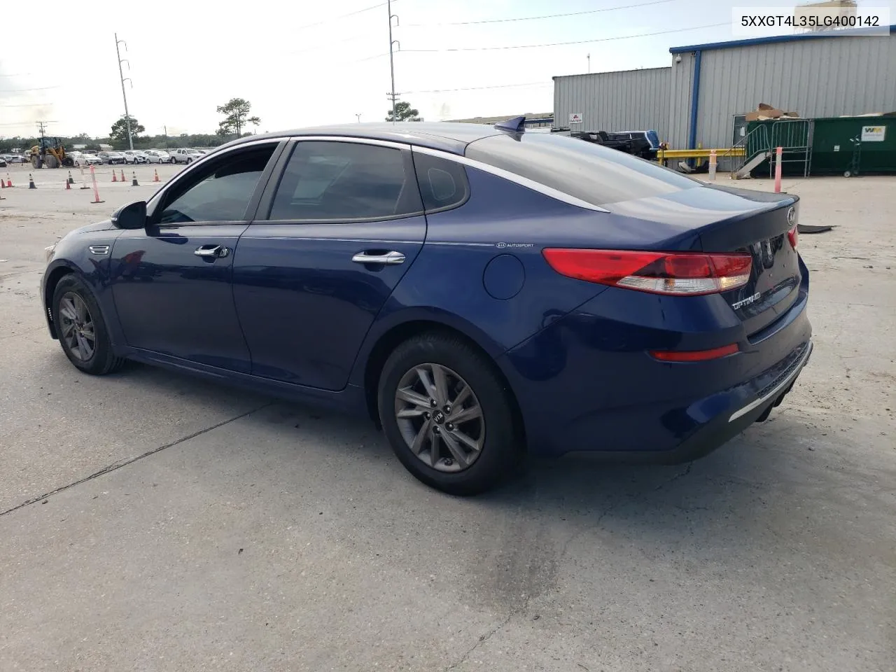 2020 Kia Optima Lx VIN: 5XXGT4L35LG400142 Lot: 65526104