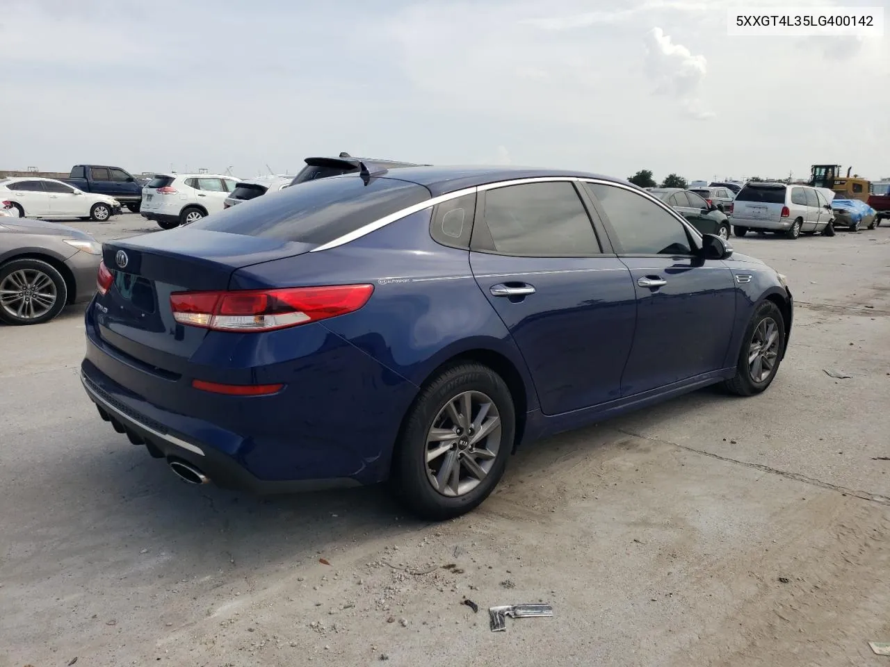 5XXGT4L35LG400142 2020 Kia Optima Lx