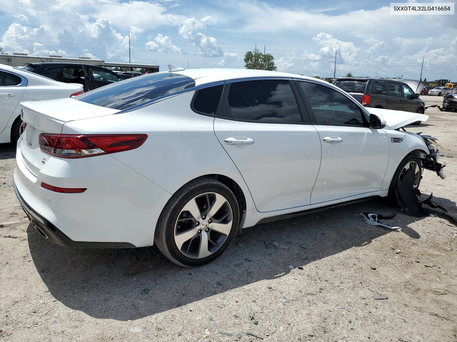 2020 Kia Optima Lx VIN: 5XXGT4L32LG416654 Lot: 65556084