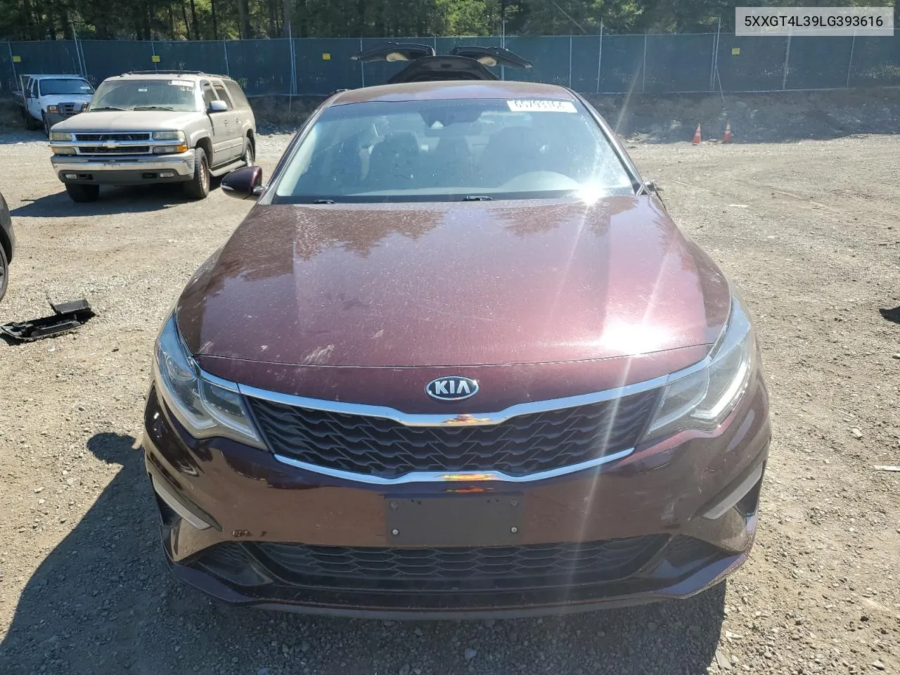 5XXGT4L39LG393616 2020 Kia Optima Lx