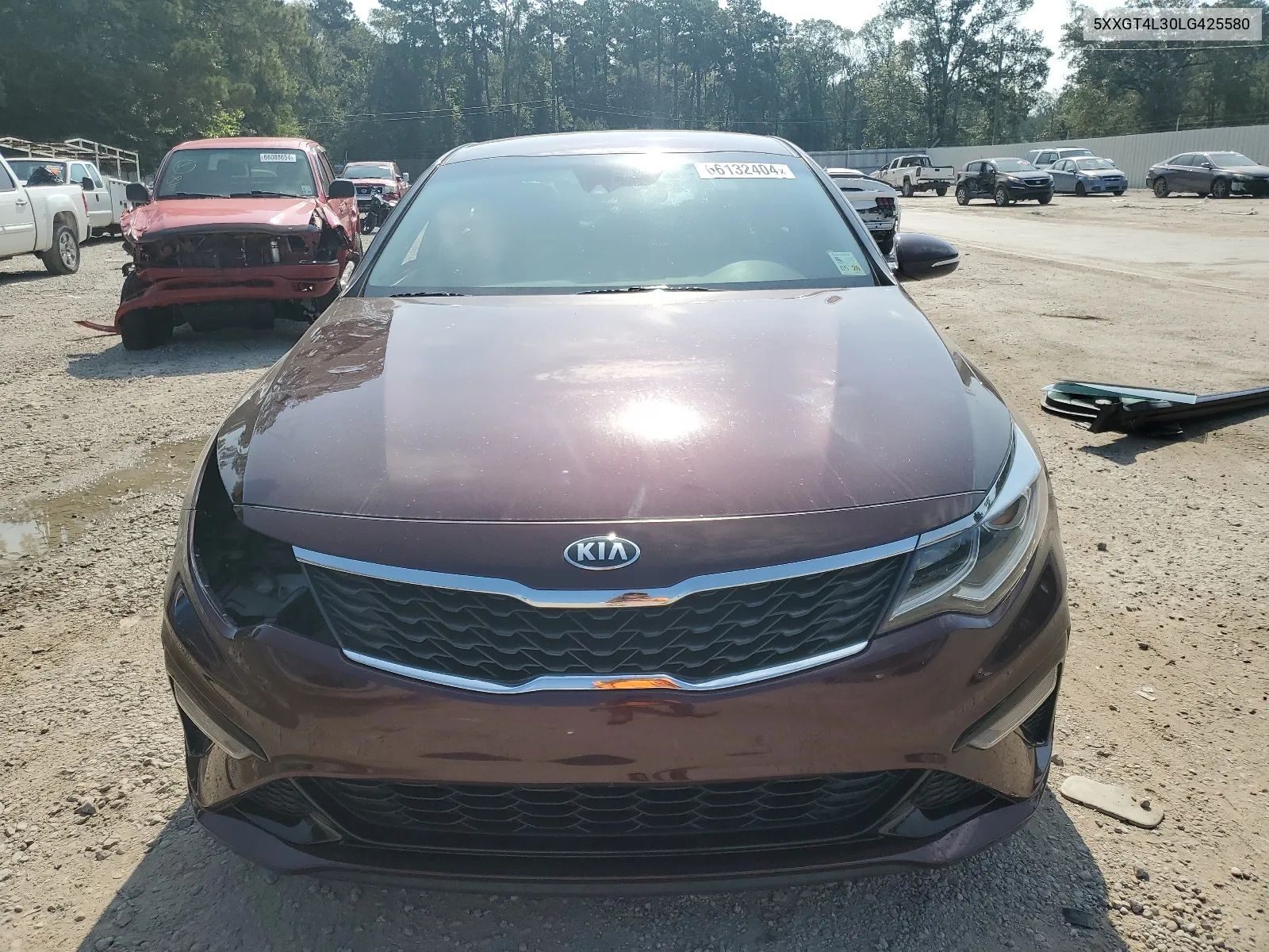 2020 Kia Optima Lx VIN: 5XXGT4L30LG425580 Lot: 66132404