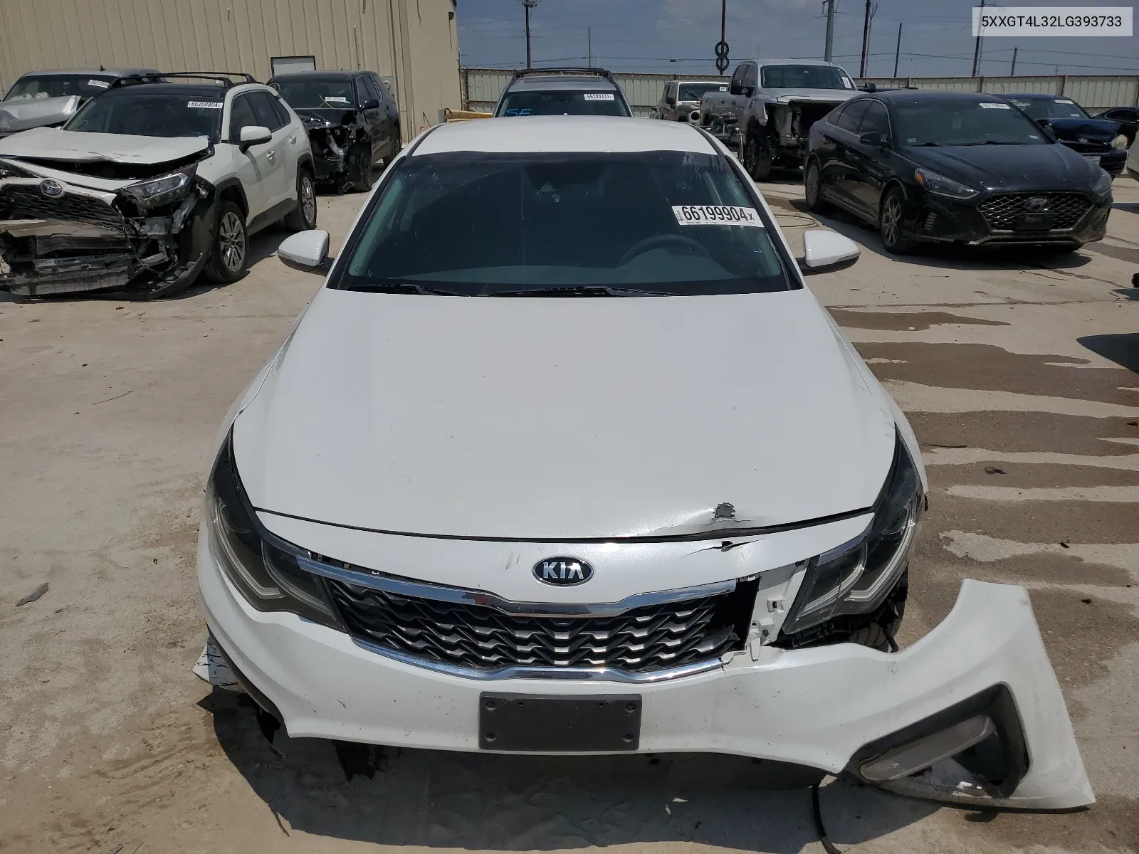 2020 Kia Optima Lx VIN: 5XXGT4L32LG393733 Lot: 66199904