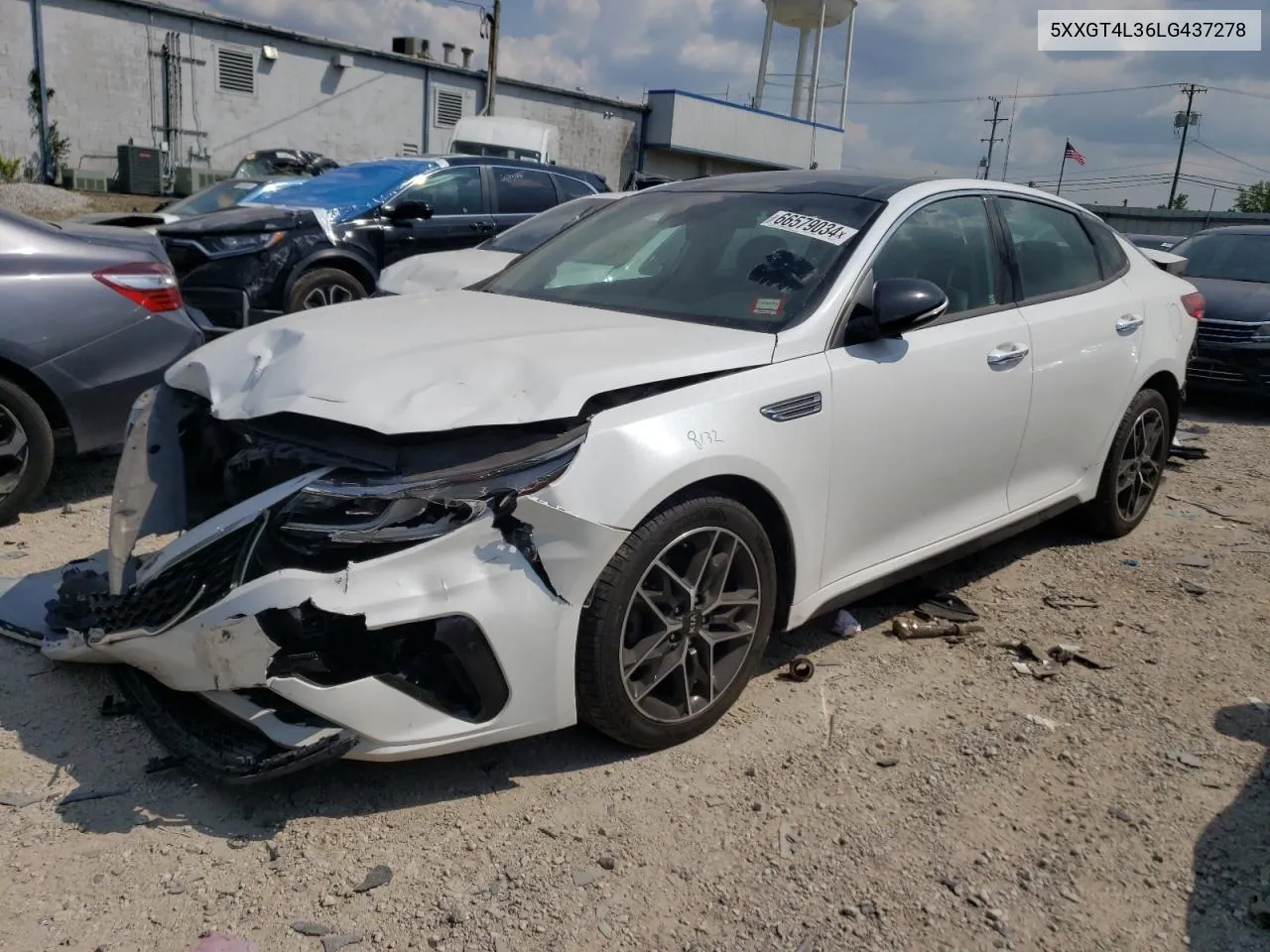 5XXGT4L36LG437278 2020 Kia Optima Lx