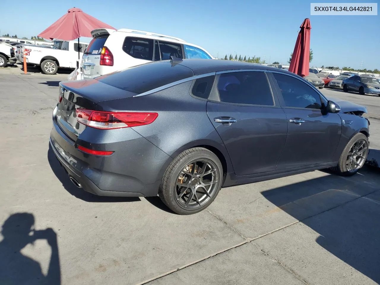 2020 Kia Optima Lx VIN: 5XXGT4L34LG442821 Lot: 66615854