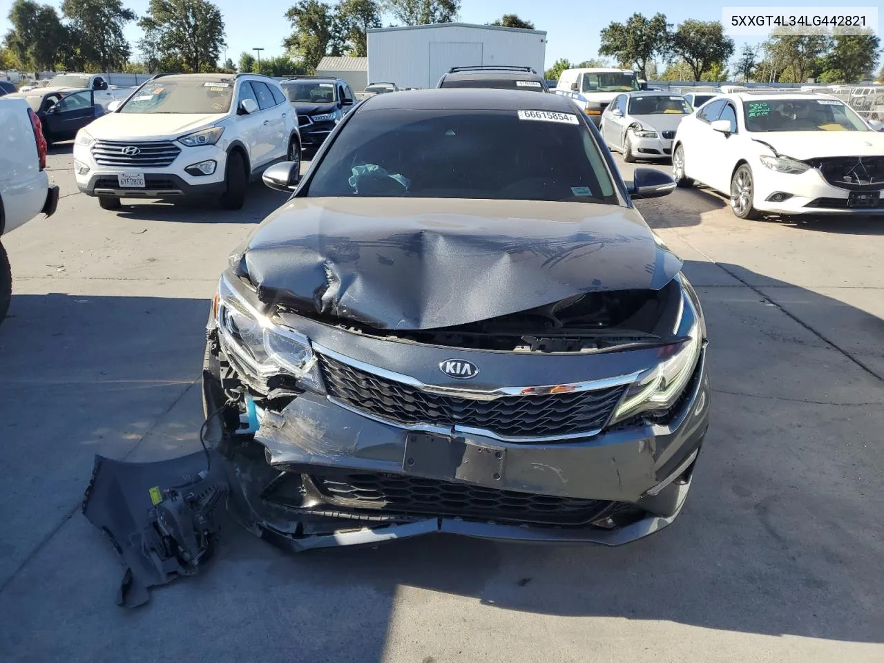 5XXGT4L34LG442821 2020 Kia Optima Lx