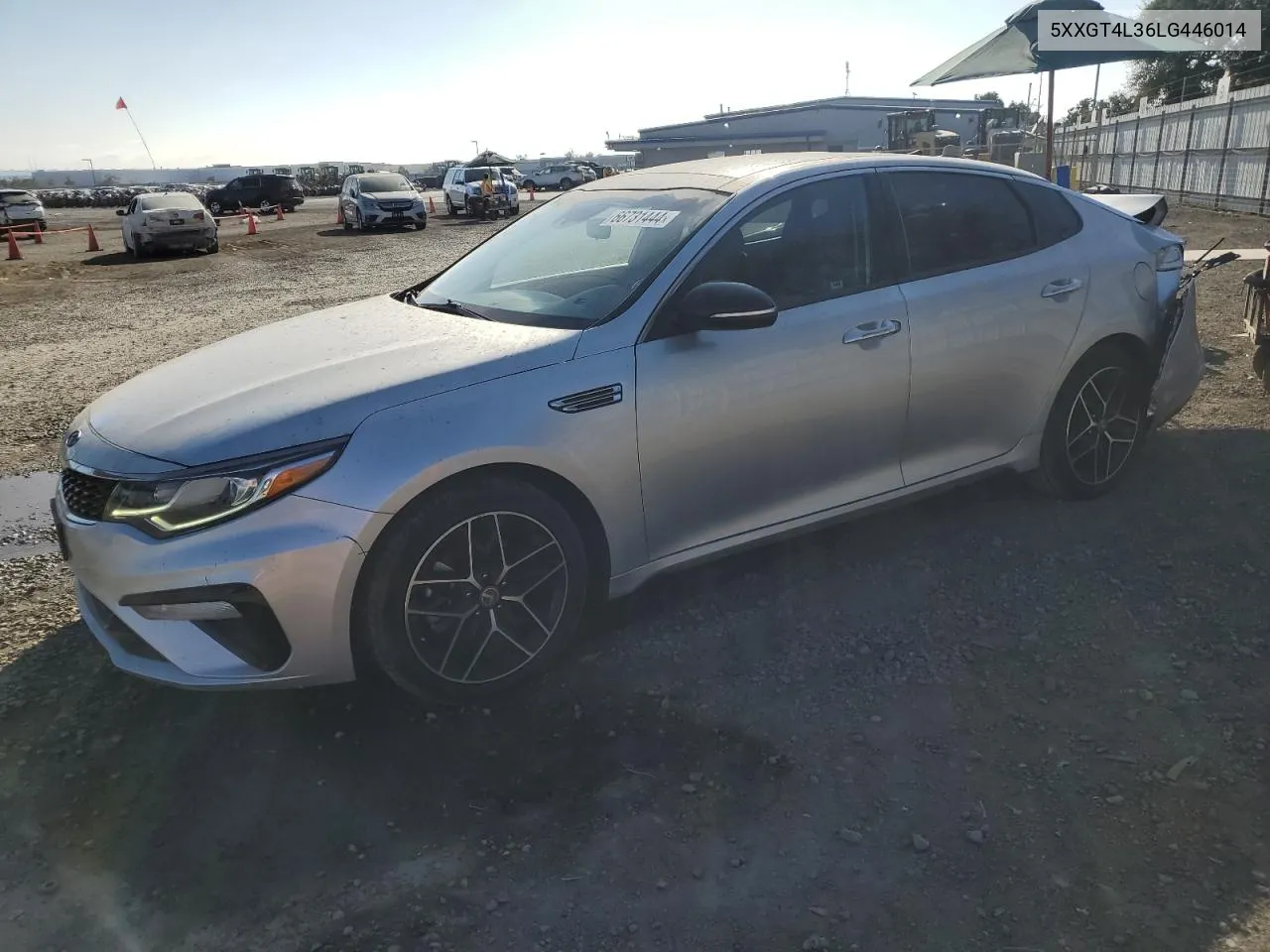 2020 Kia Optima Lx VIN: 5XXGT4L36LG446014 Lot: 66731444