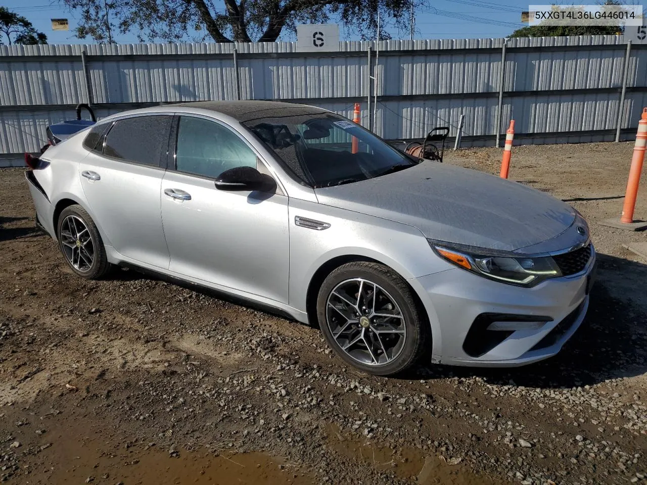 2020 Kia Optima Lx VIN: 5XXGT4L36LG446014 Lot: 66731444