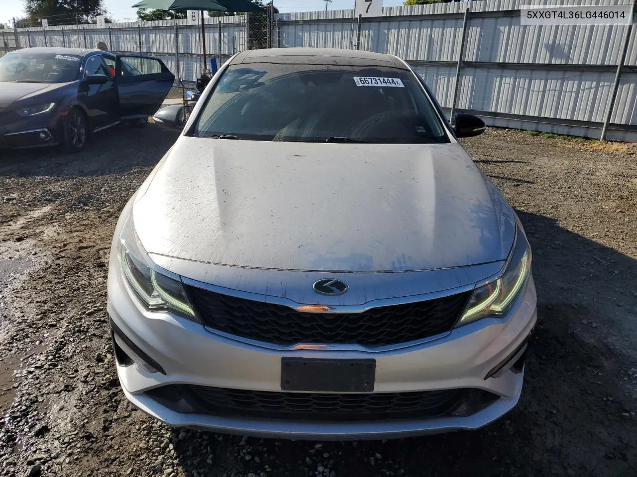 2020 Kia Optima Lx VIN: 5XXGT4L36LG446014 Lot: 66731444