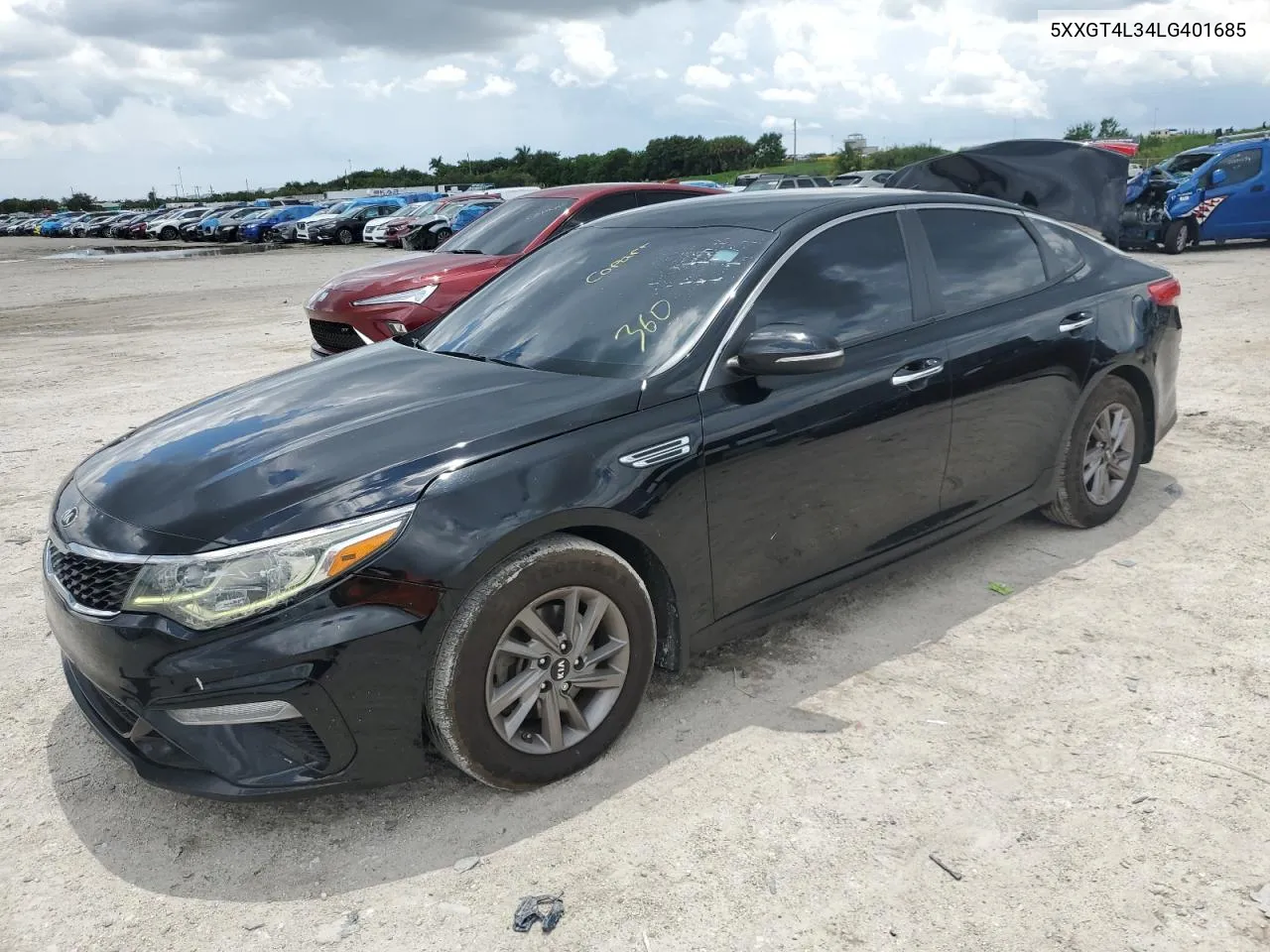 2020 Kia Optima Lx VIN: 5XXGT4L34LG401685 Lot: 66795114