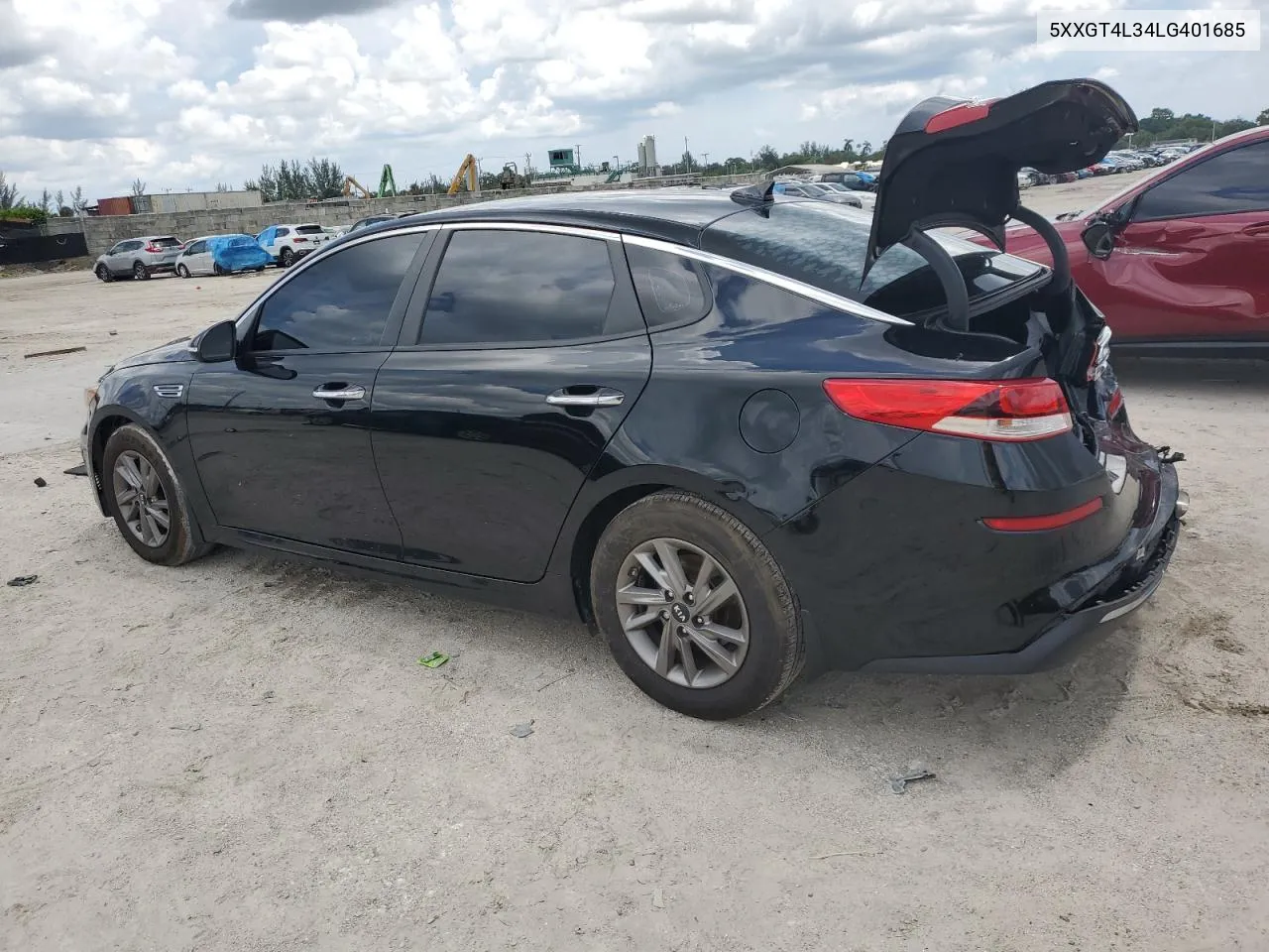 2020 Kia Optima Lx VIN: 5XXGT4L34LG401685 Lot: 66795114